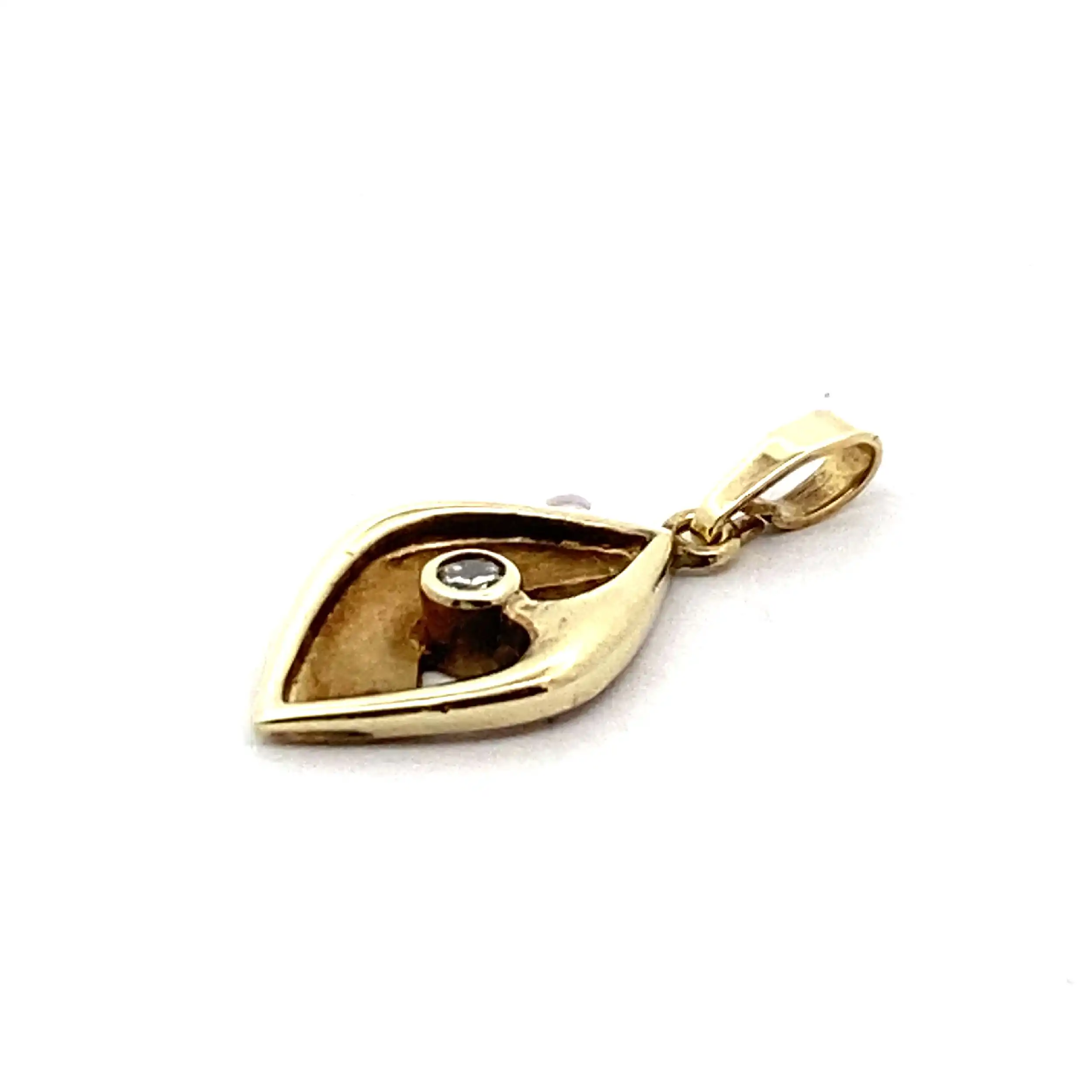 Anhänger Gelbgold mit Zirkonia