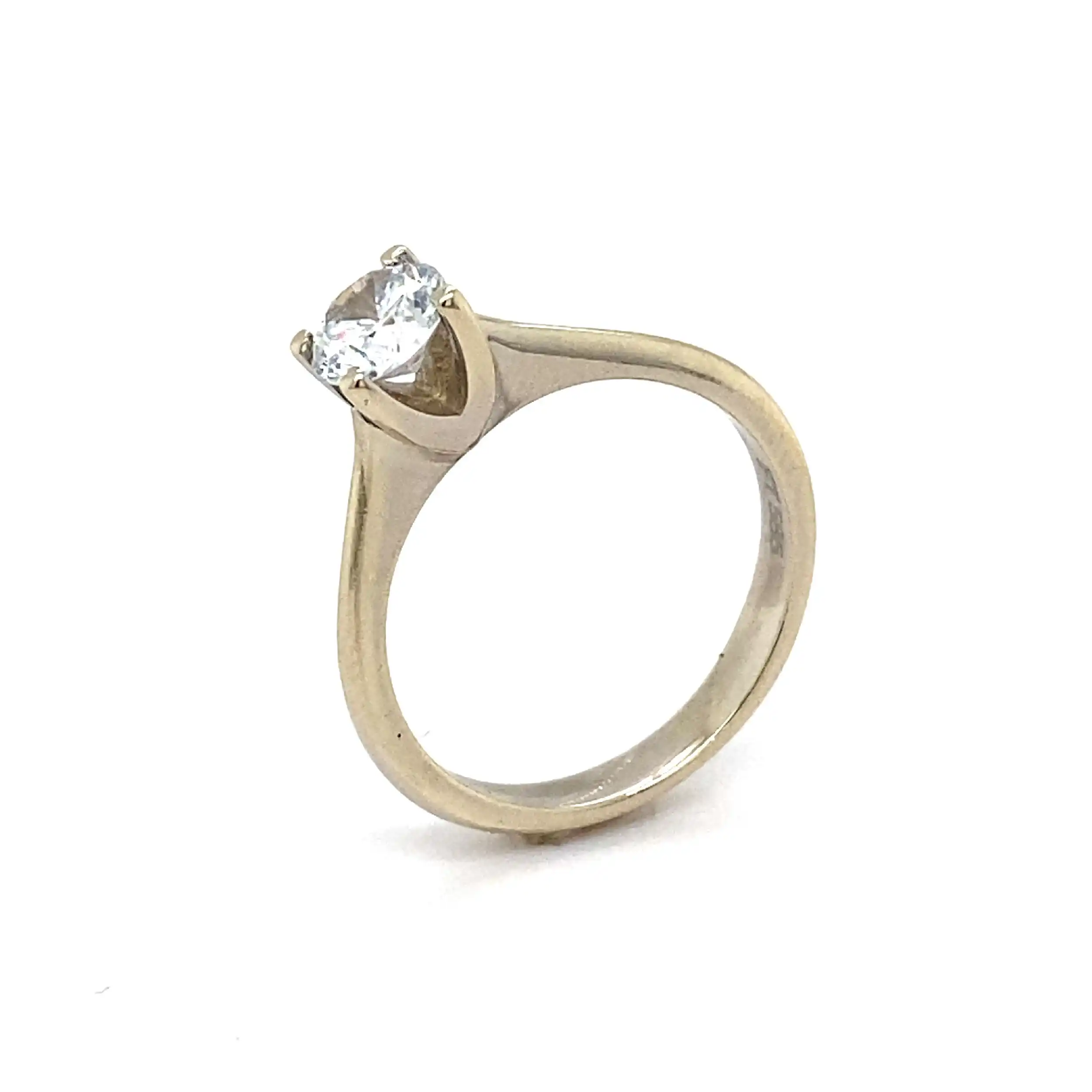 Ring Weißgold mit Zirkonia Ring Weißgold mit Zirkonia