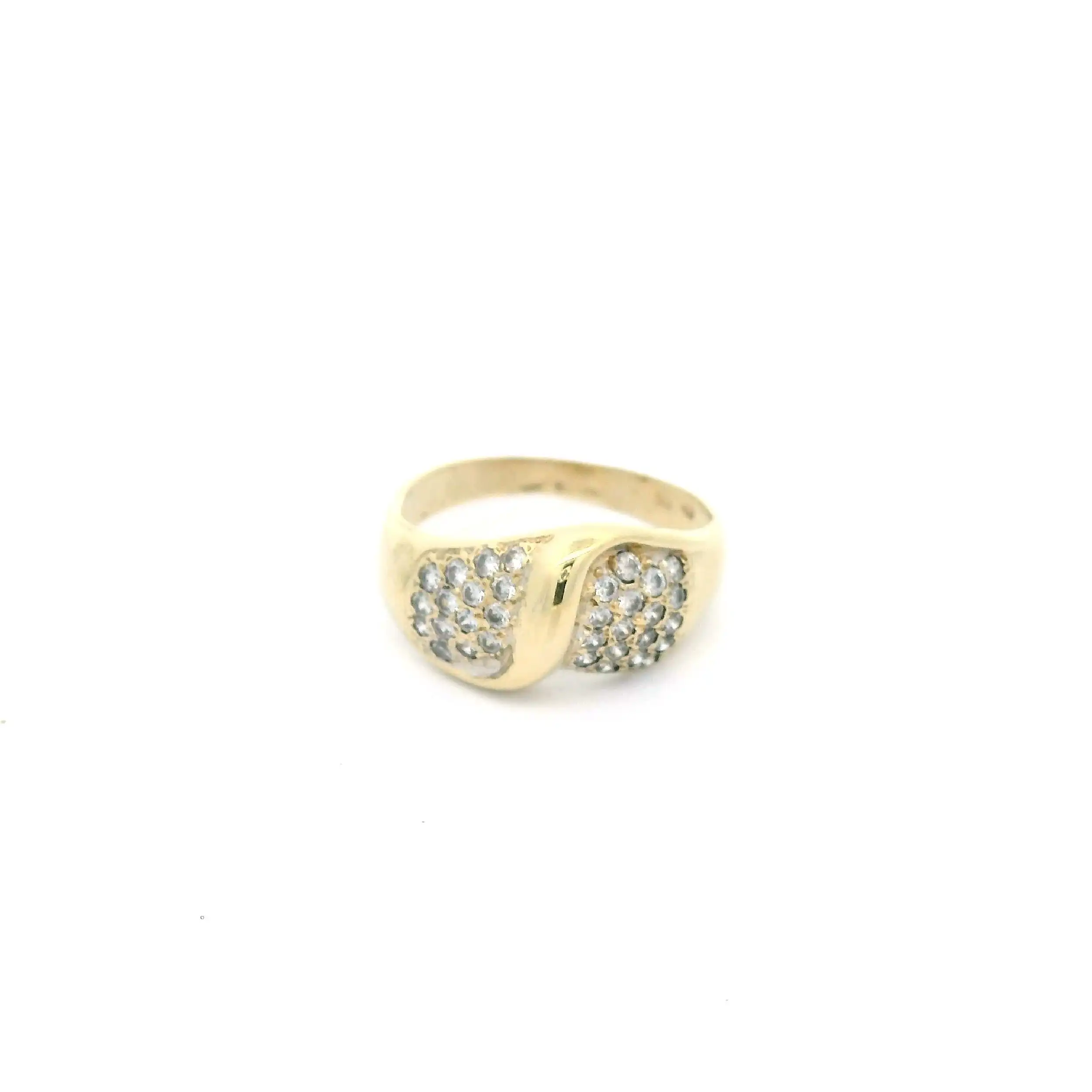 Ring Gelbgold mit Zirkonia Ring Gelbgold mit Zirkonia