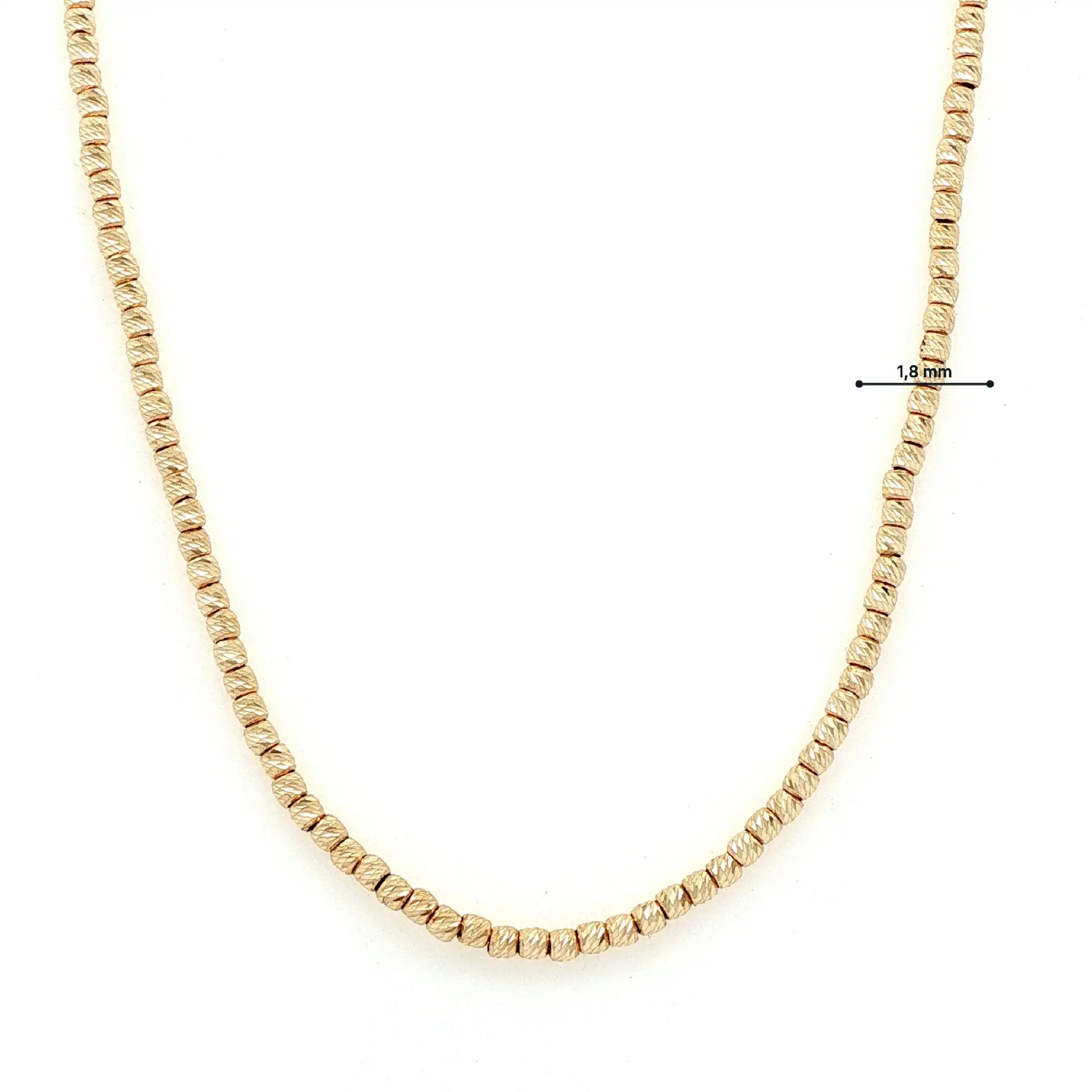 Kugelkette Gelbgold Kugelkette Gelbgold