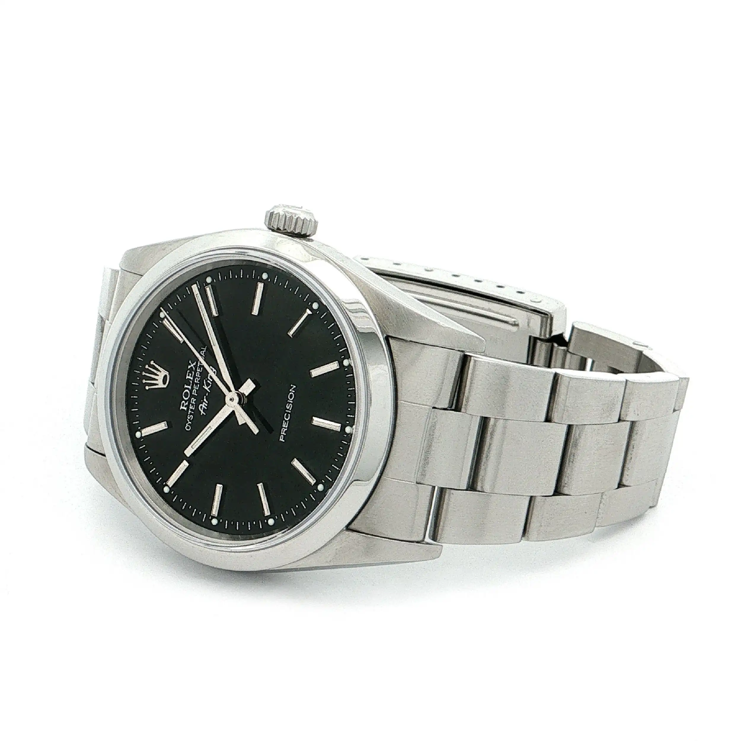 Damenuhr Rolex Air King Ref: 14000M frisch Revisioniert 08/26