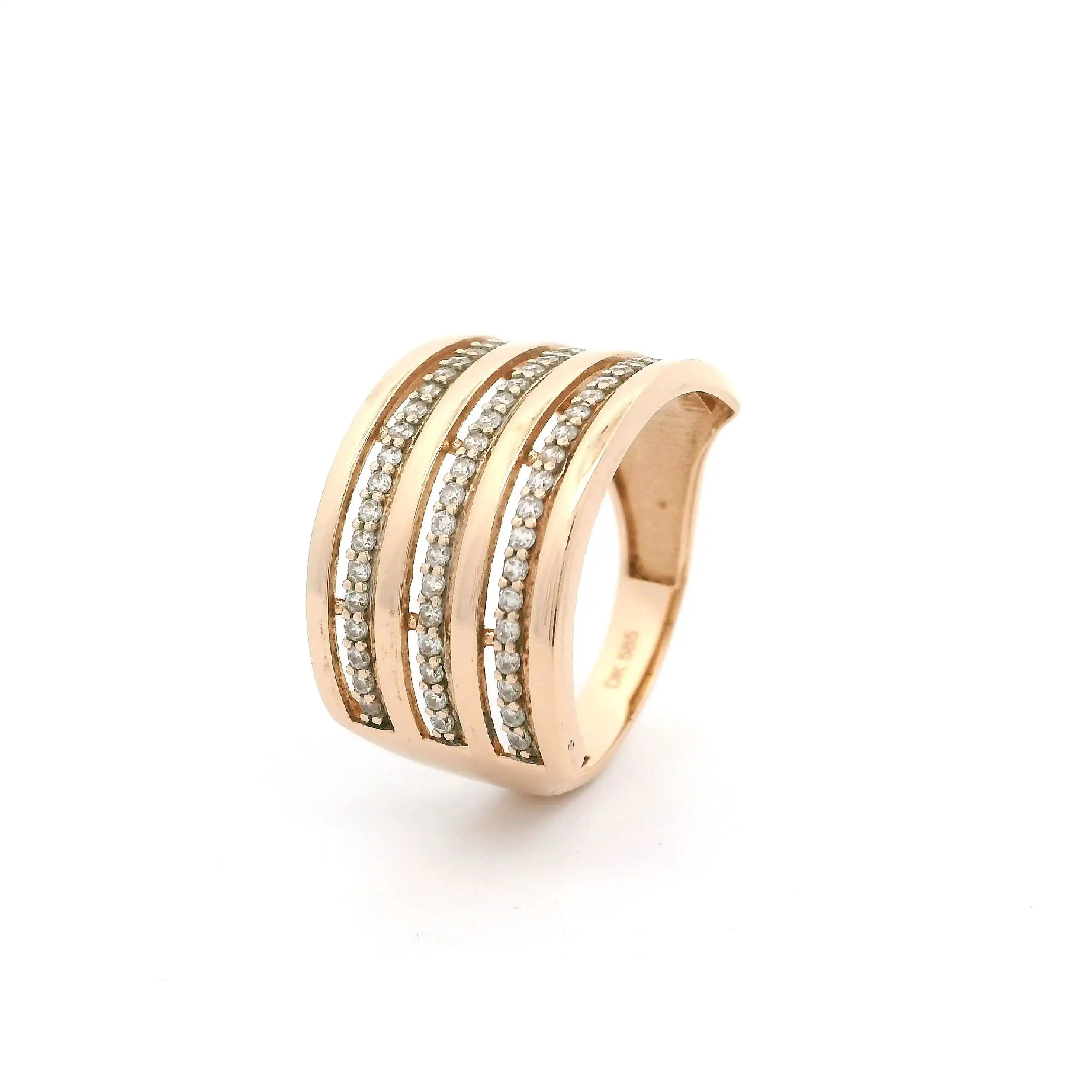 Ring Roségold mit Zirkonia Ring Roségold mit Zirkonia