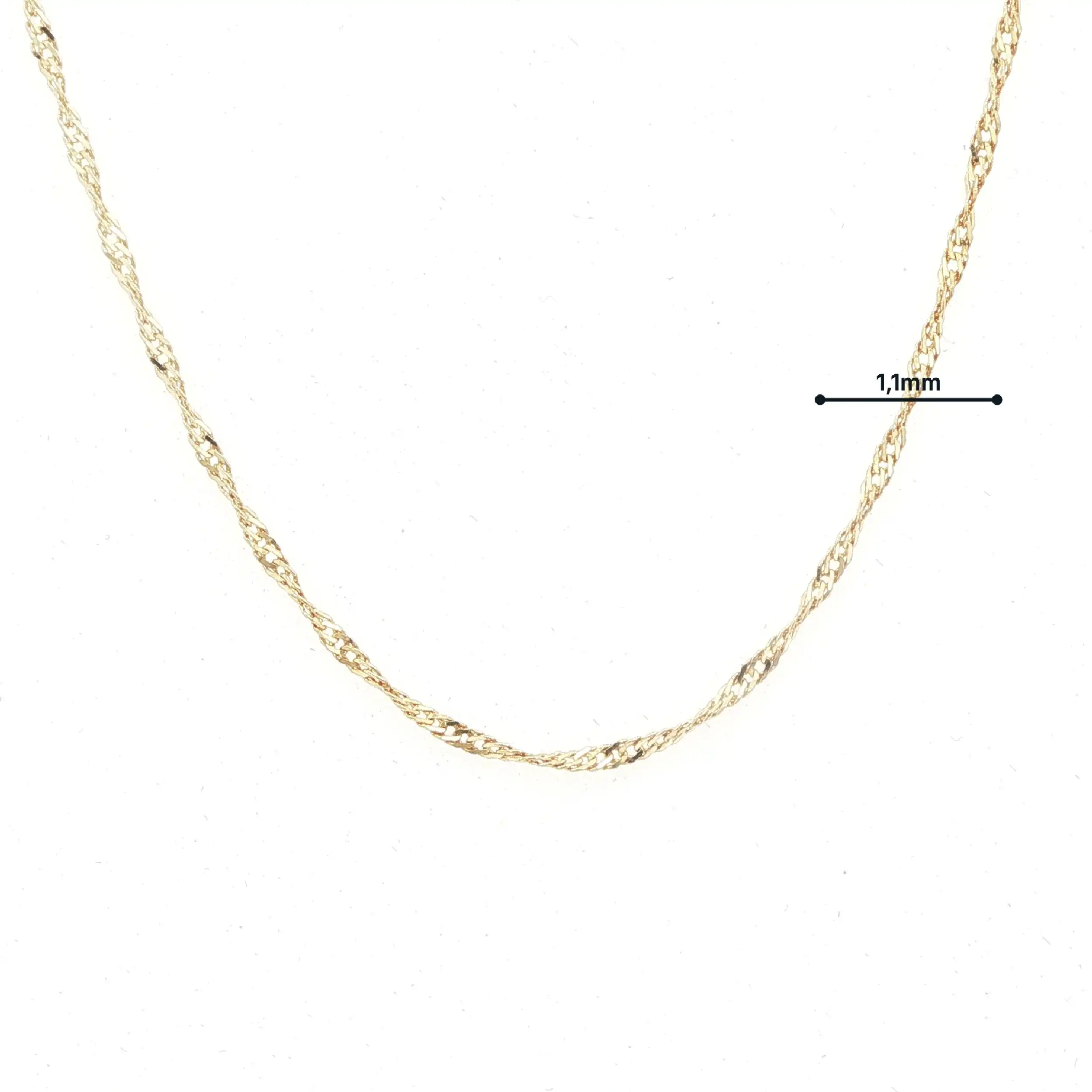 Kette Gelbgold gedreht Kette Gelbgold gedreht