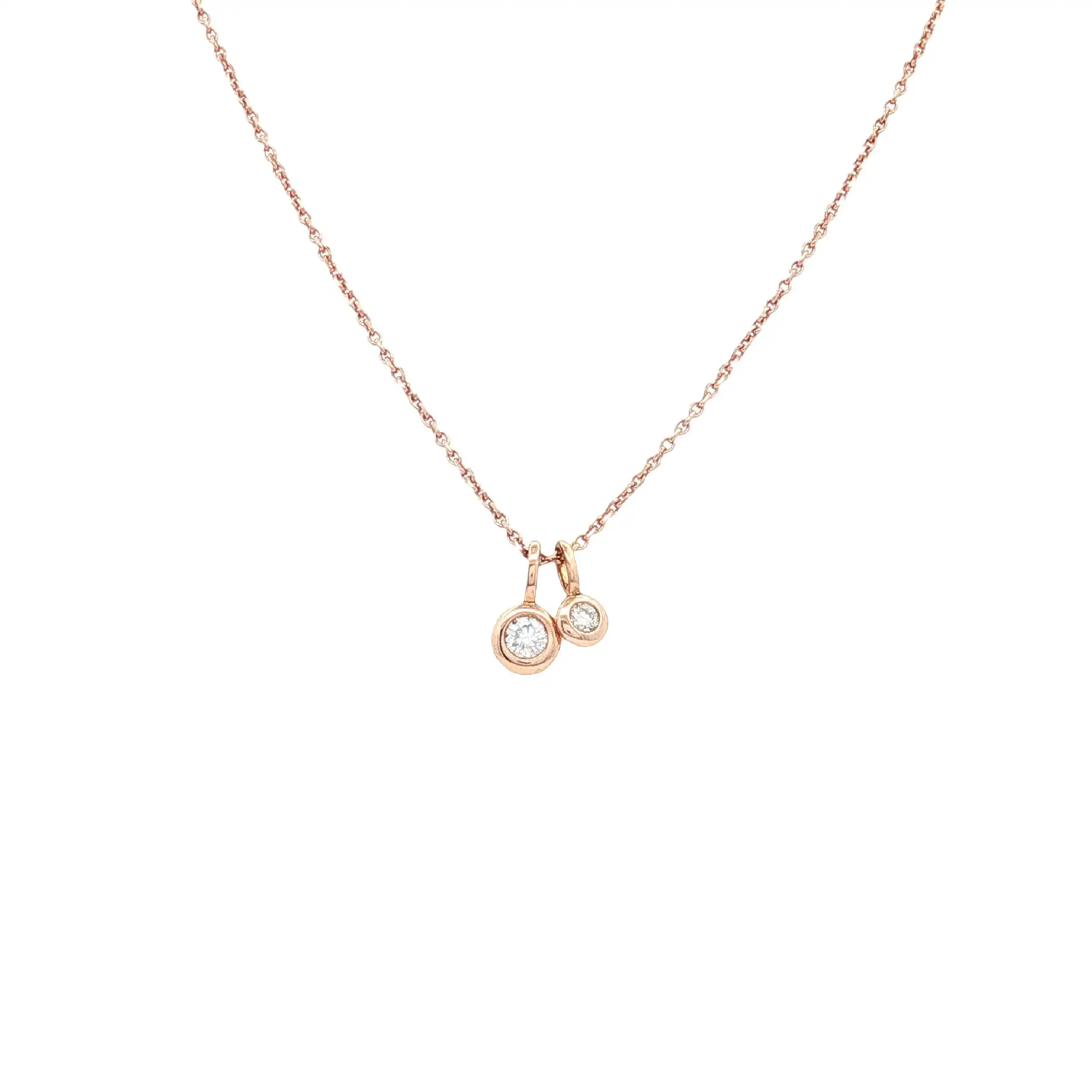 Collier Rosegold Capolavoro Prosecco mit Brillanten Collier Rosegold Capolavoro Prosecco mit Brillanten