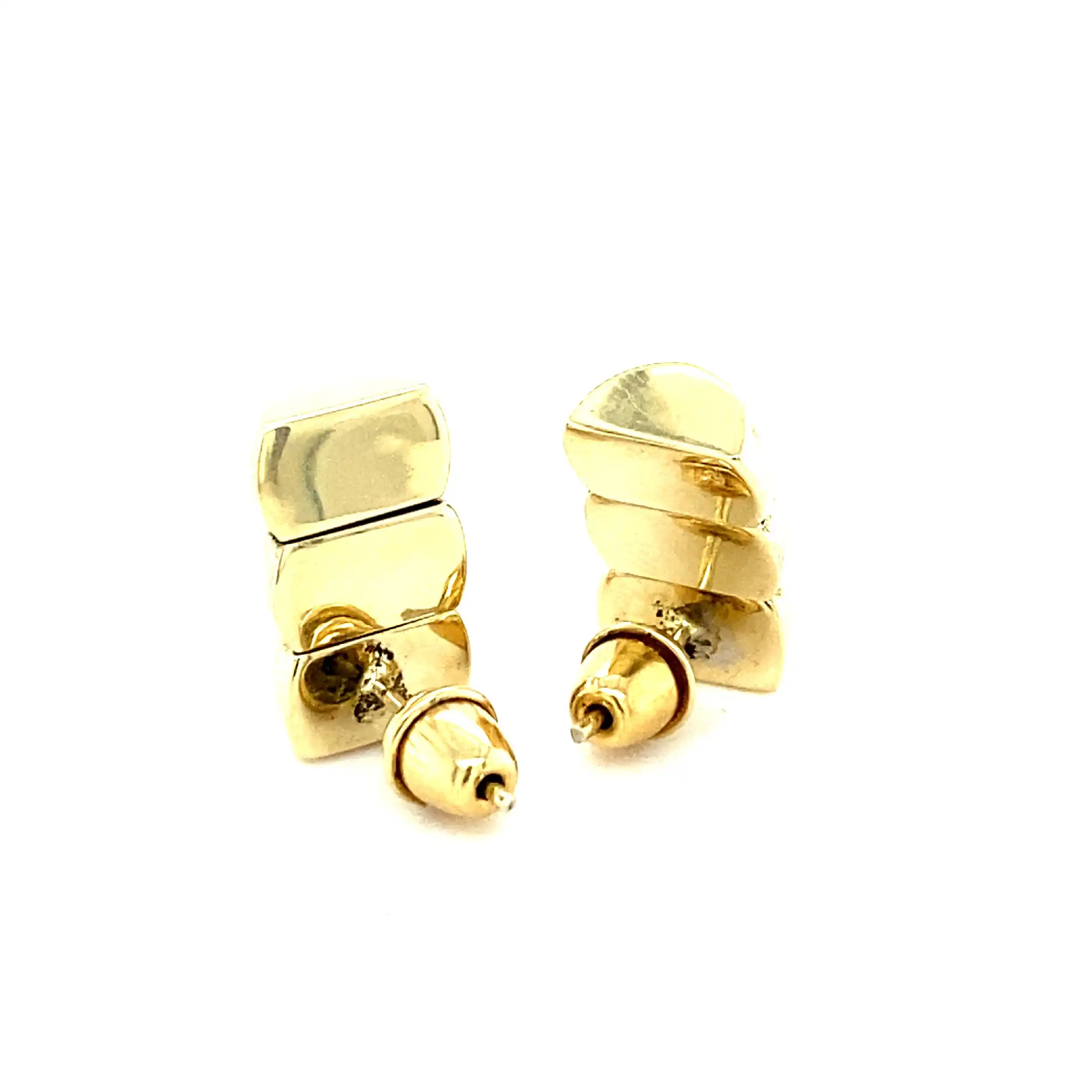 Ohrstecker Bicolor halbmassiv Ohrstecker Bicolor halbmassiv