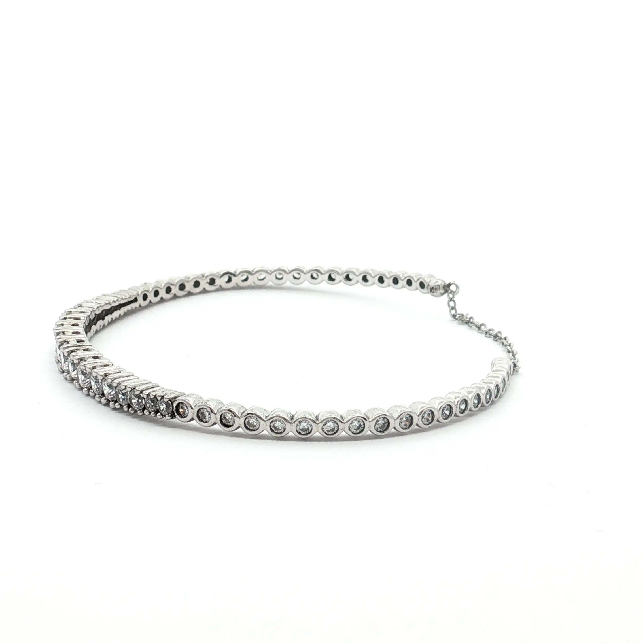 Armreif Silber mit Zirkonia Armreif Silber mit Zirkonia