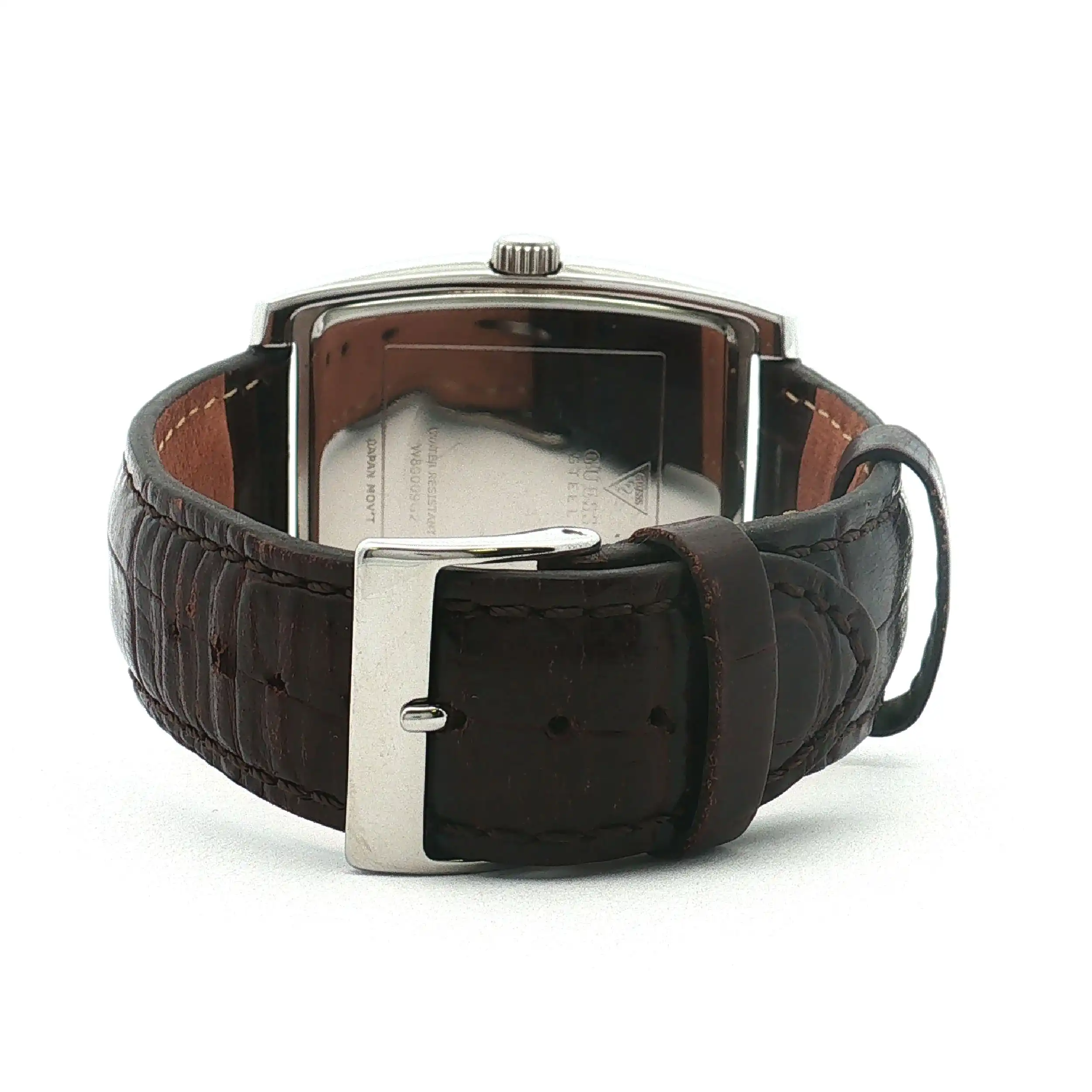Herrenuhr Guess Quarz Lederarmband