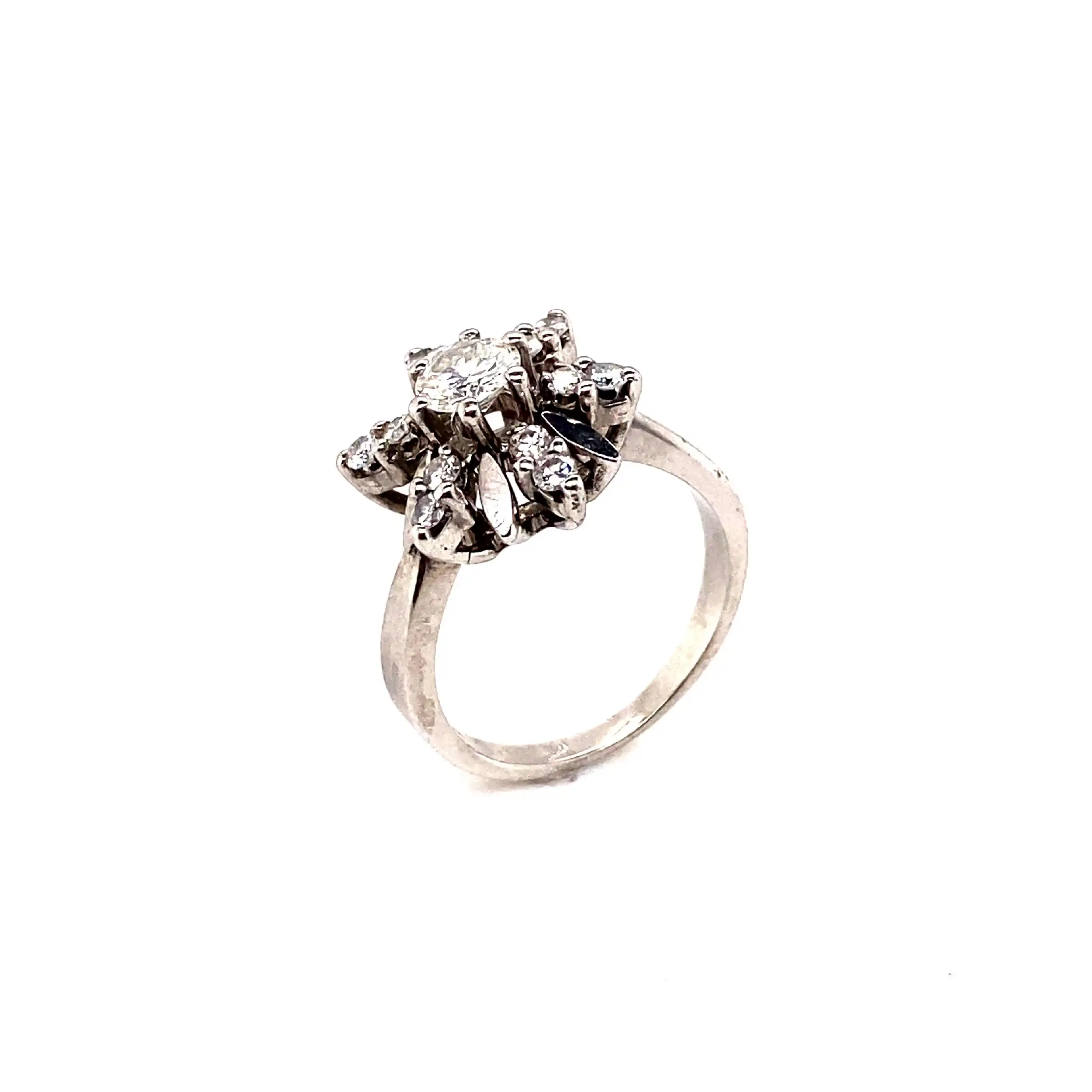 Ring Weißgold mit Brillanten