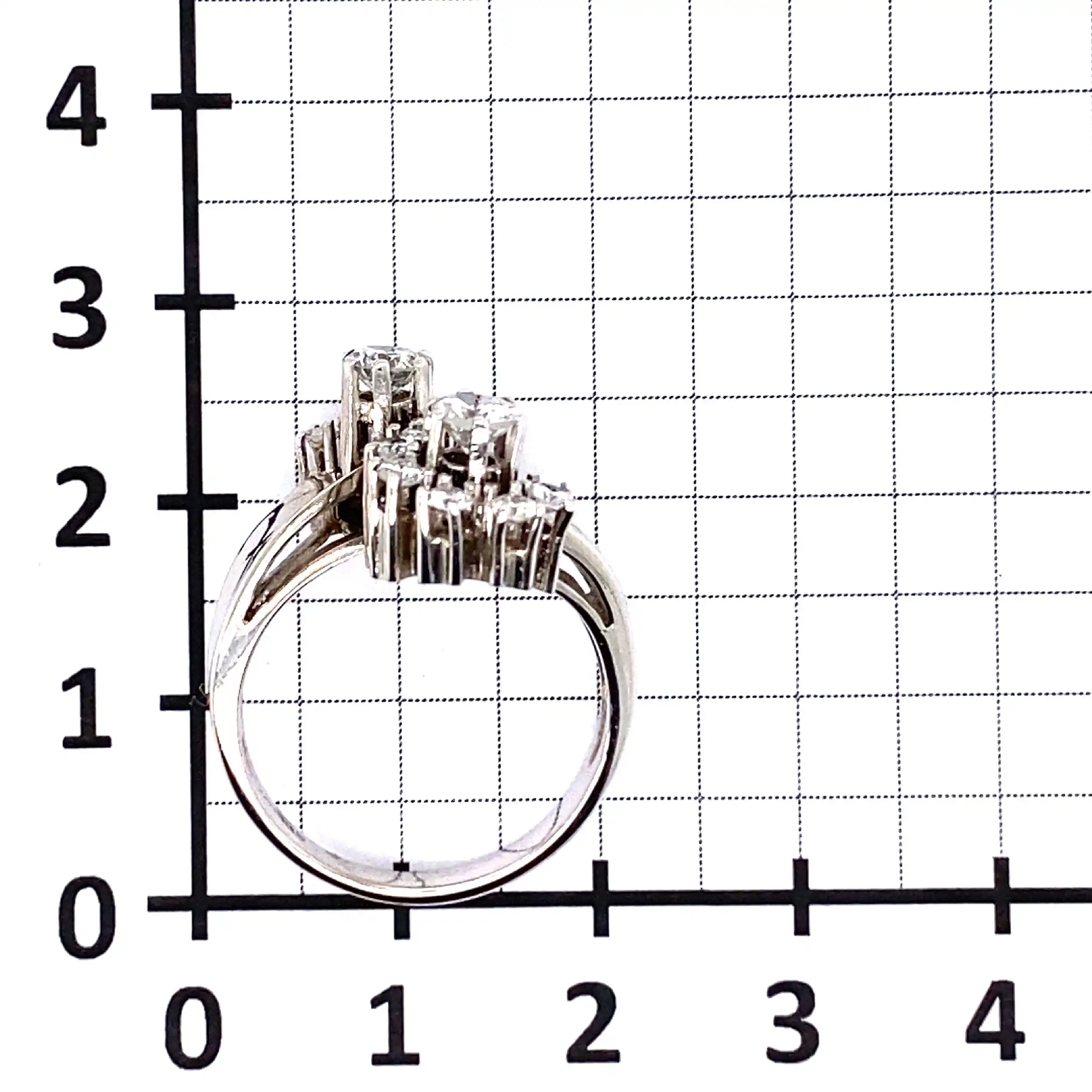Ring Weißgold mit Brillanten Ring Weißgold mit Brillanten