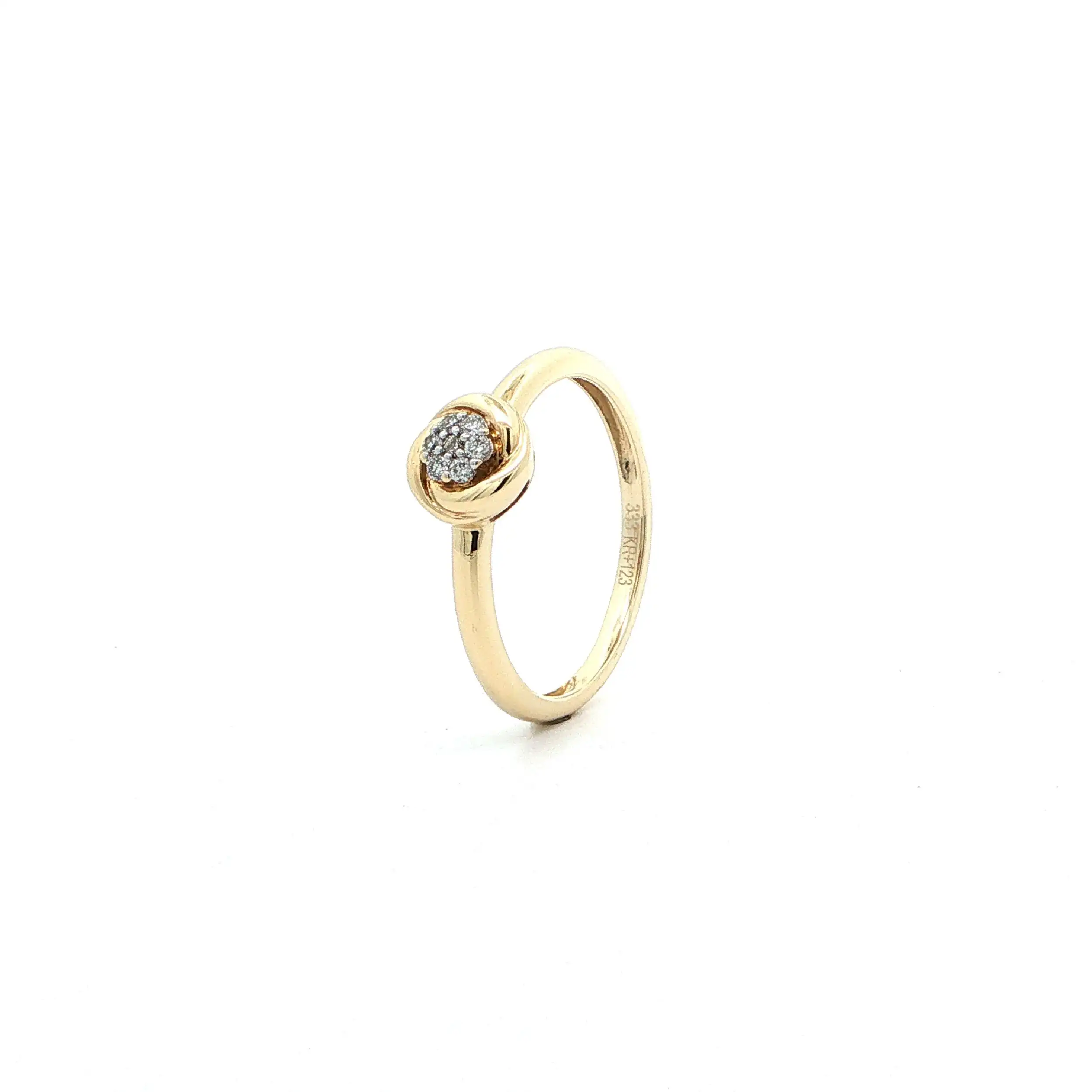 Ring Gelbgold mit Brillanten