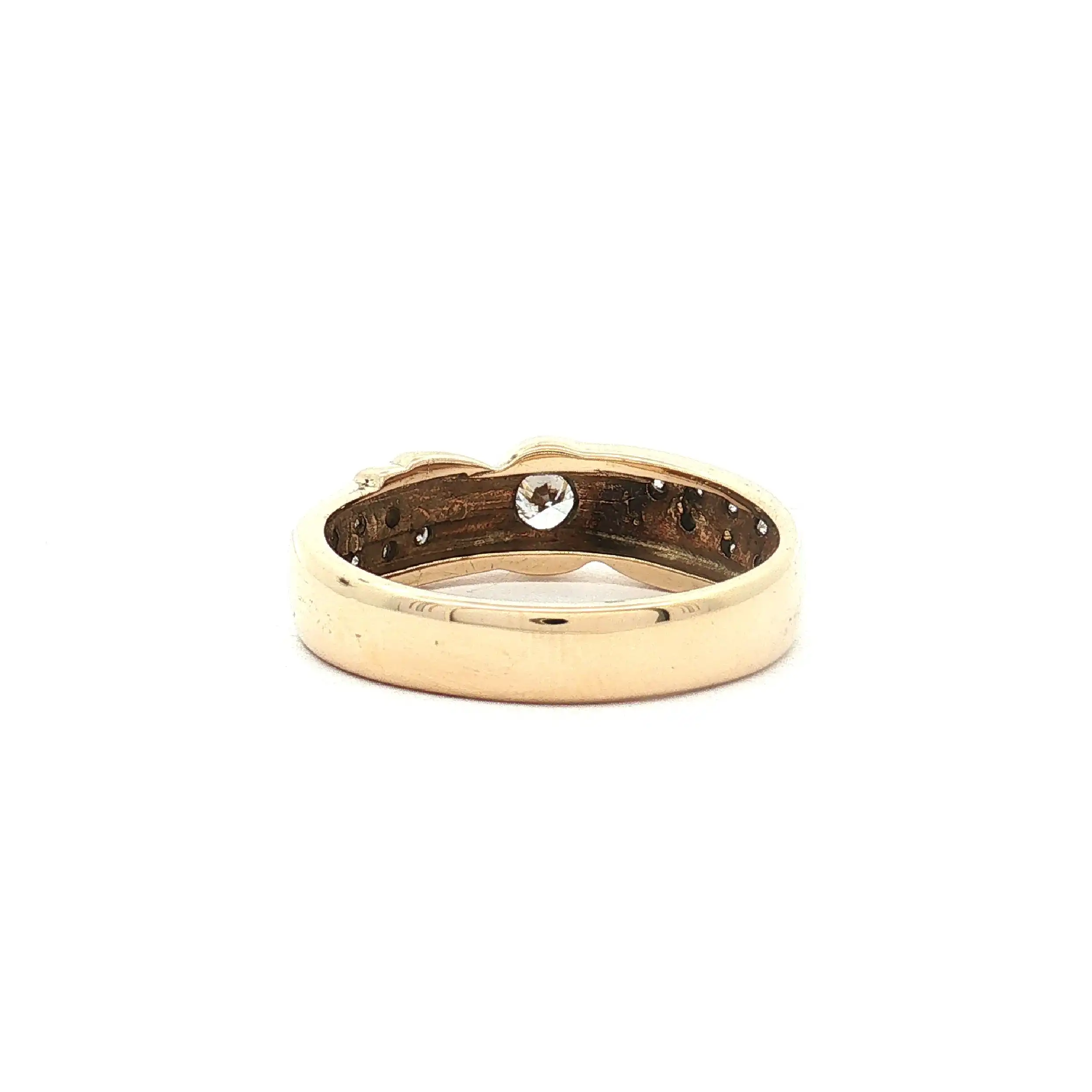 Ring Gelbgold mit Brillanten Ring Gelbgold mit Brillanten