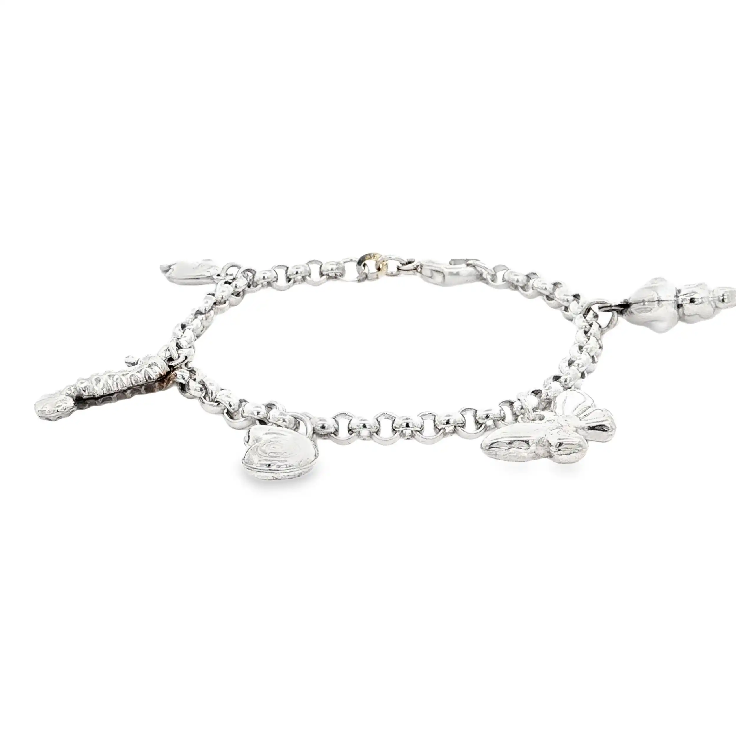 Armband Silber mit diversen Anhängern