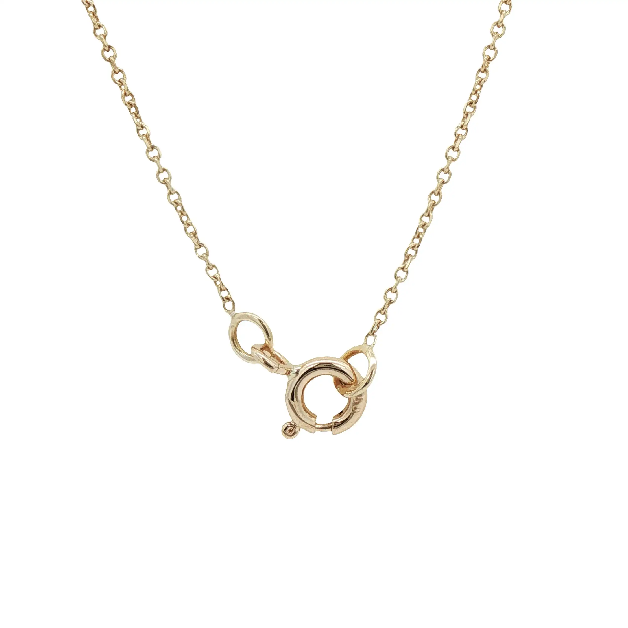 Kette Gelbgold mit Schmetterling Anhänger und Zirkonia Kette Gelbgold mit Schmetterling Anhänger und Zirkonia