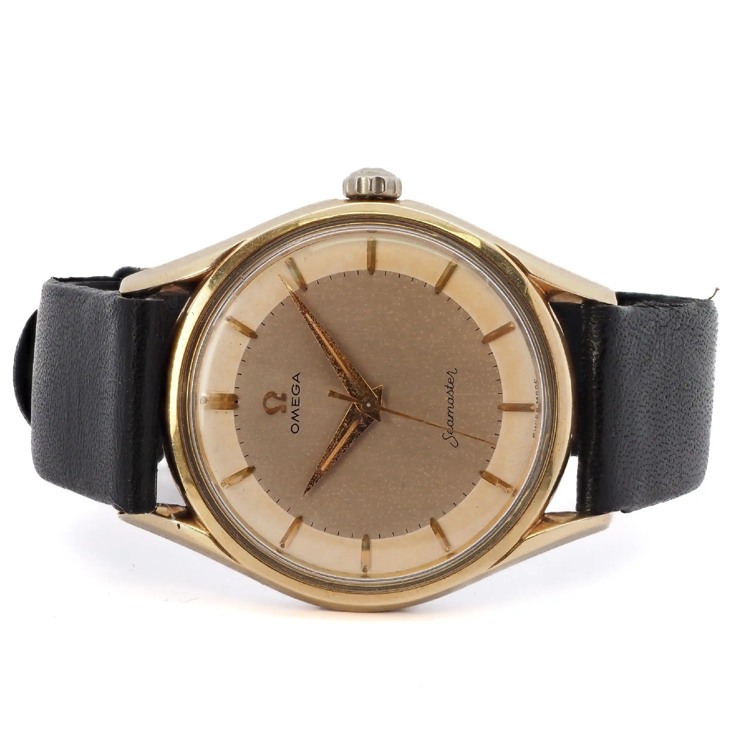 Herrenuhr Omega Seamaster Vintage vergoldet Referenz 2892-1 Kaliber Omega 284 Herrenuhr Omega Seamaster Vintage vergoldet Referenz 2892-1 Kaliber Omega 284
