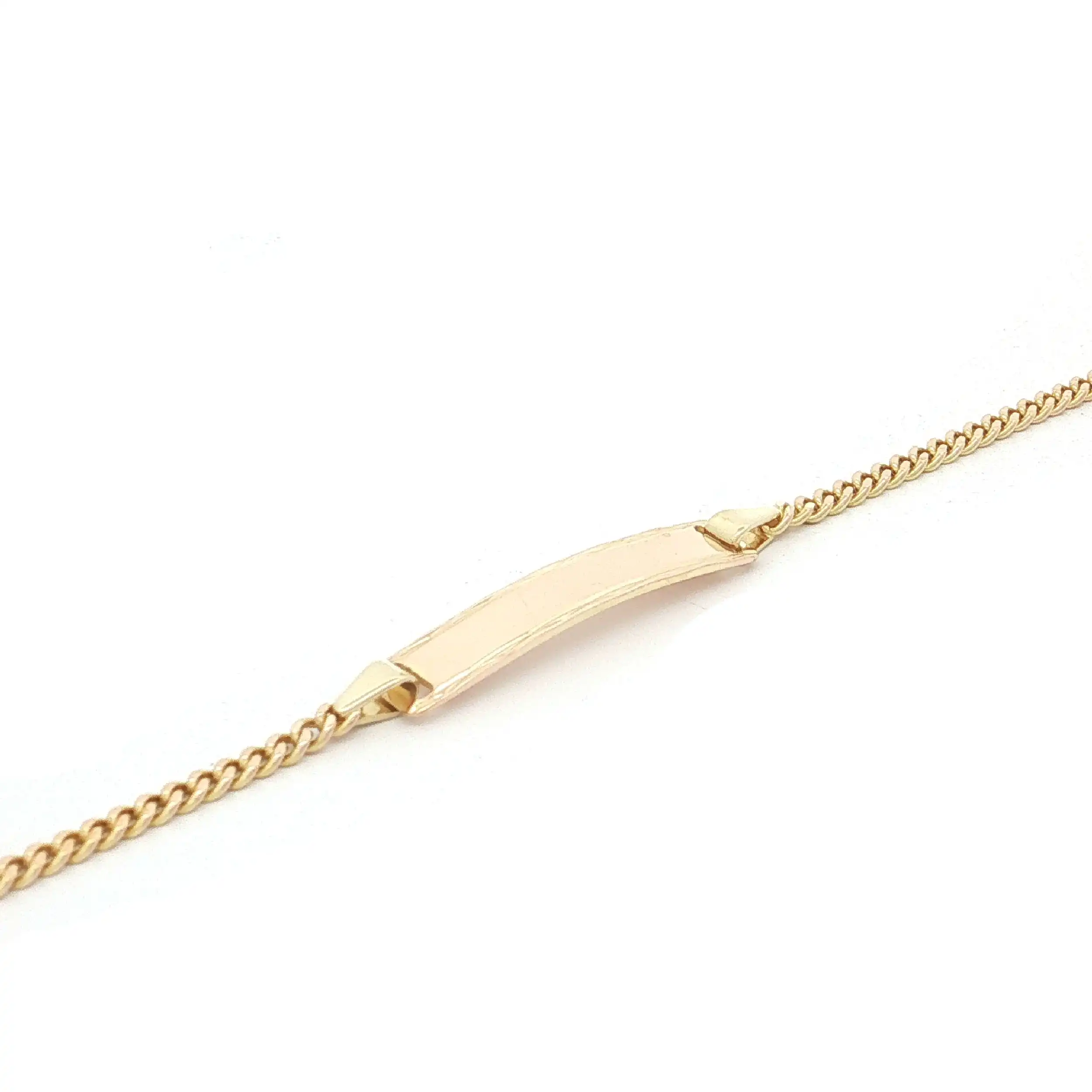 Kinder-Identarmband Gelbgold
