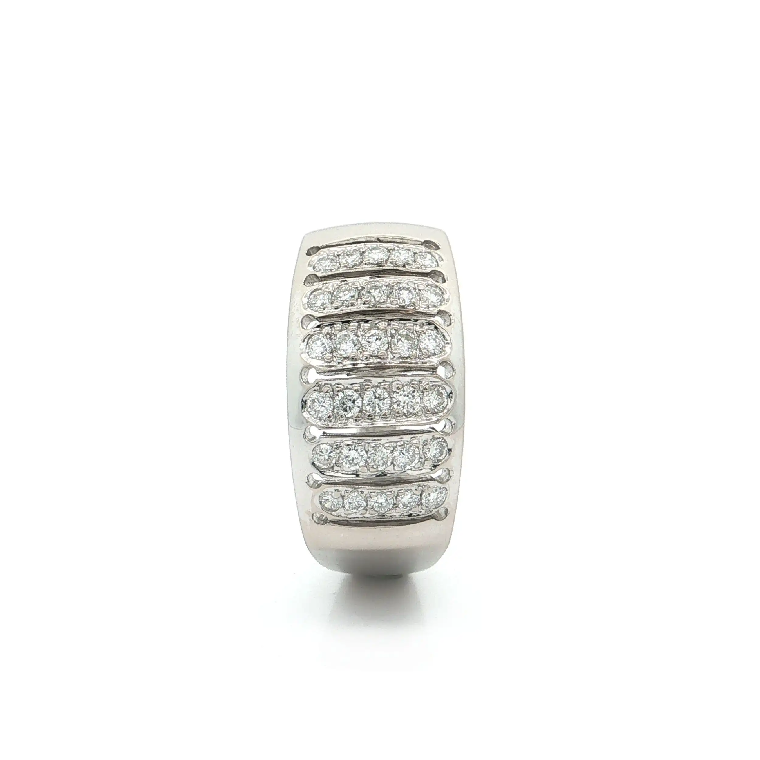 Ring Weißgold mit Brillanten Ring Weißgold mit Brillanten