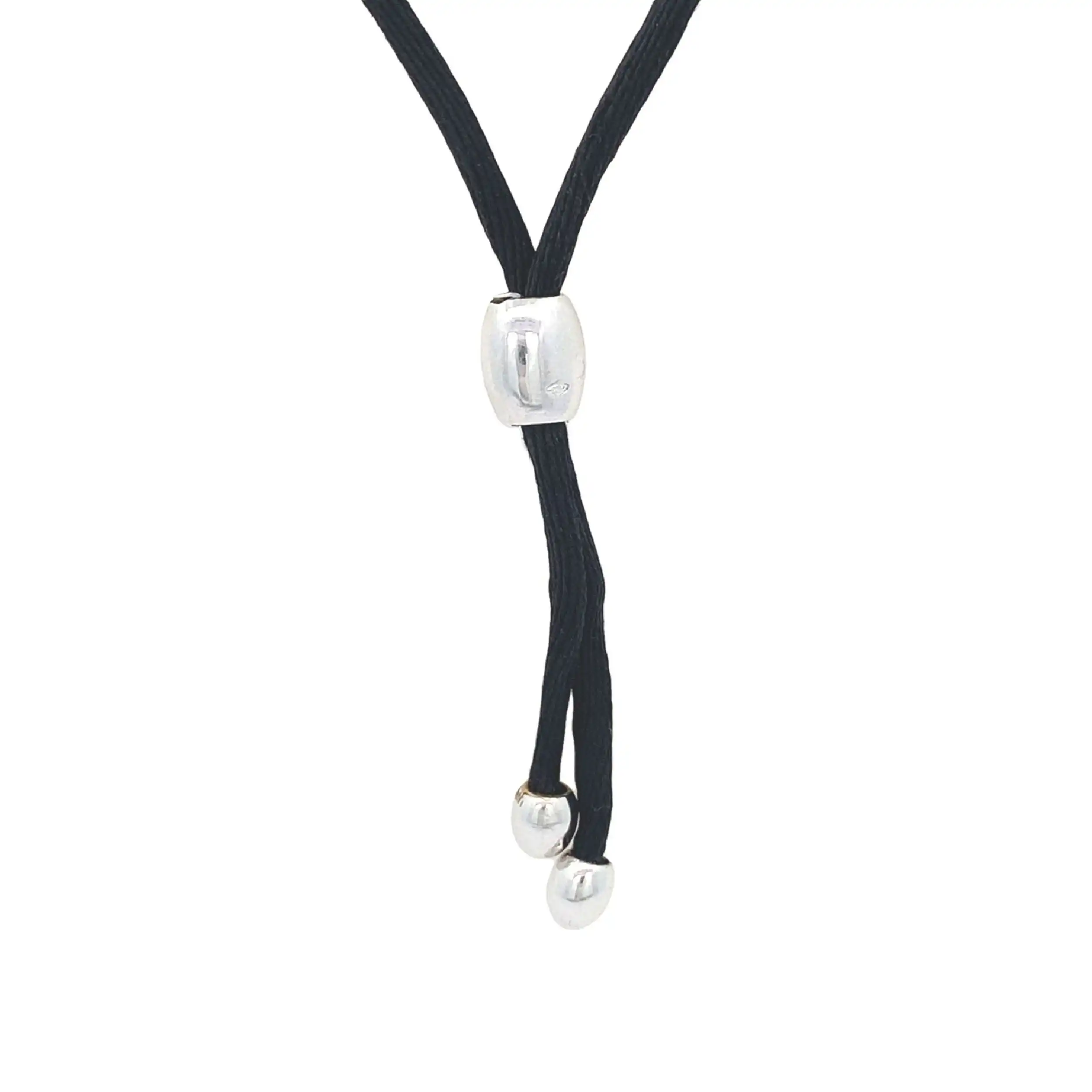 Stoffband mit Anhänger Weißgold und Brillanten von Wempe Stoffband mit Anhänger Weißgold und Brillanten von Wempe