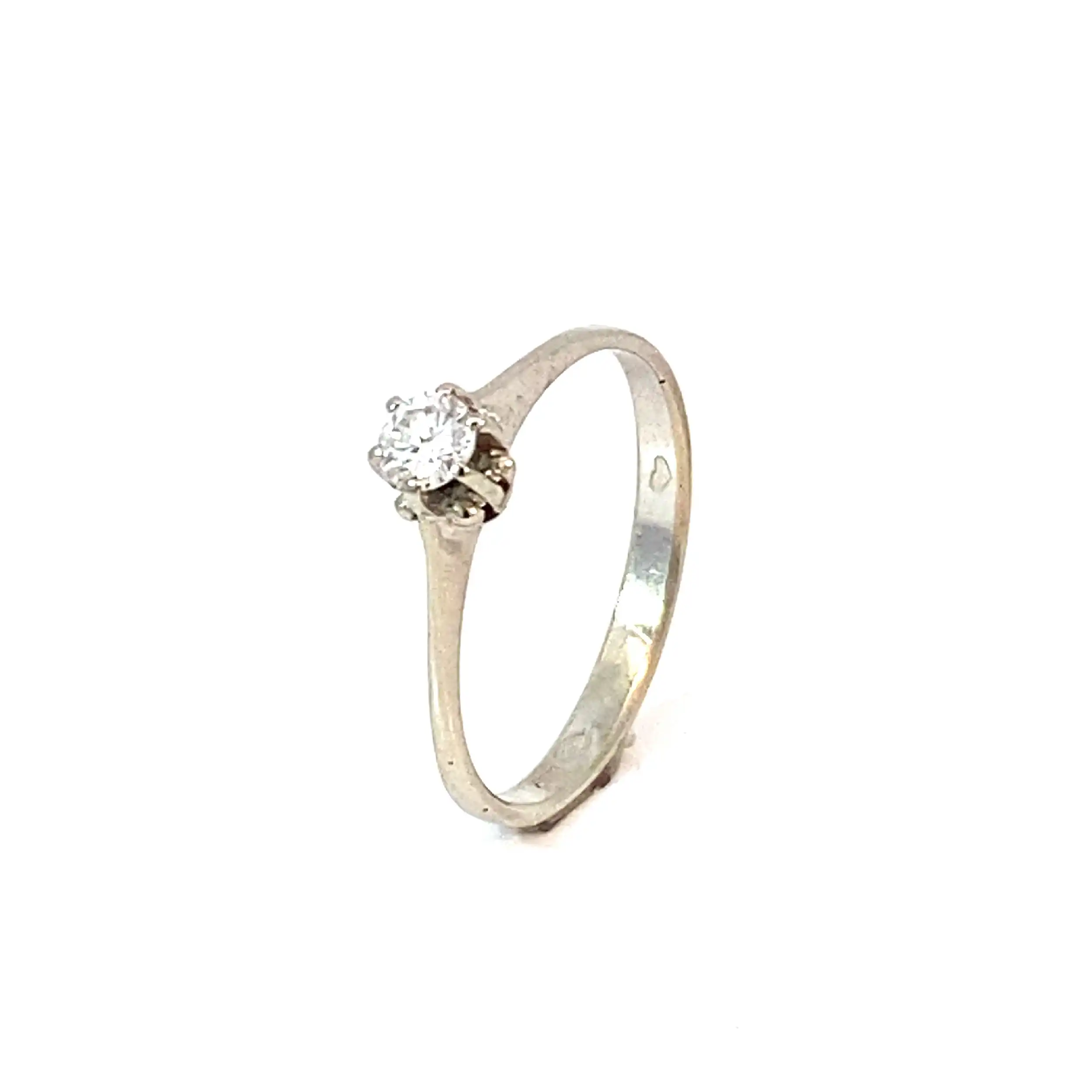 Ring Weißgold mit Brillant