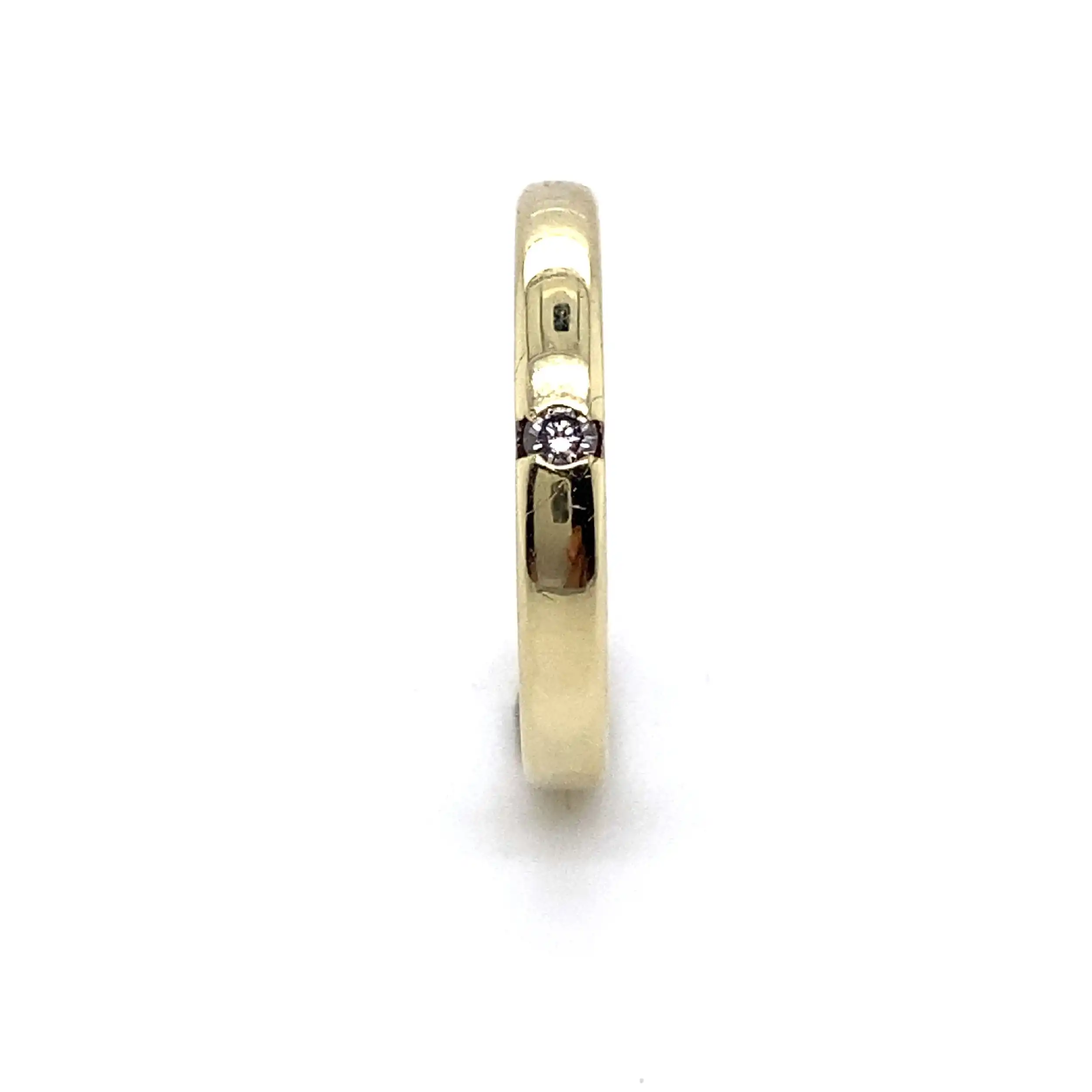 Ring mit Brillant mit 0.04ct graviert Ring mit Brillant mit 0.04ct graviert