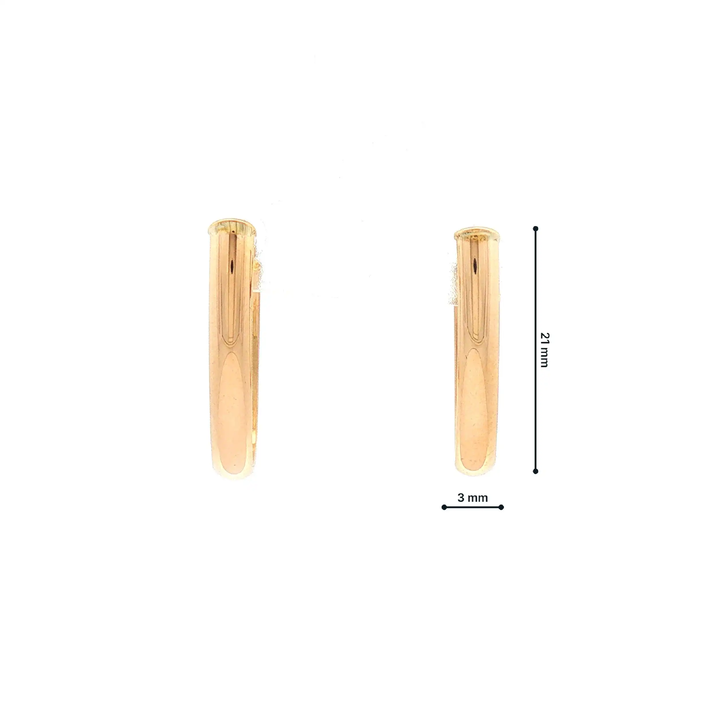 Creolen Gelbgold