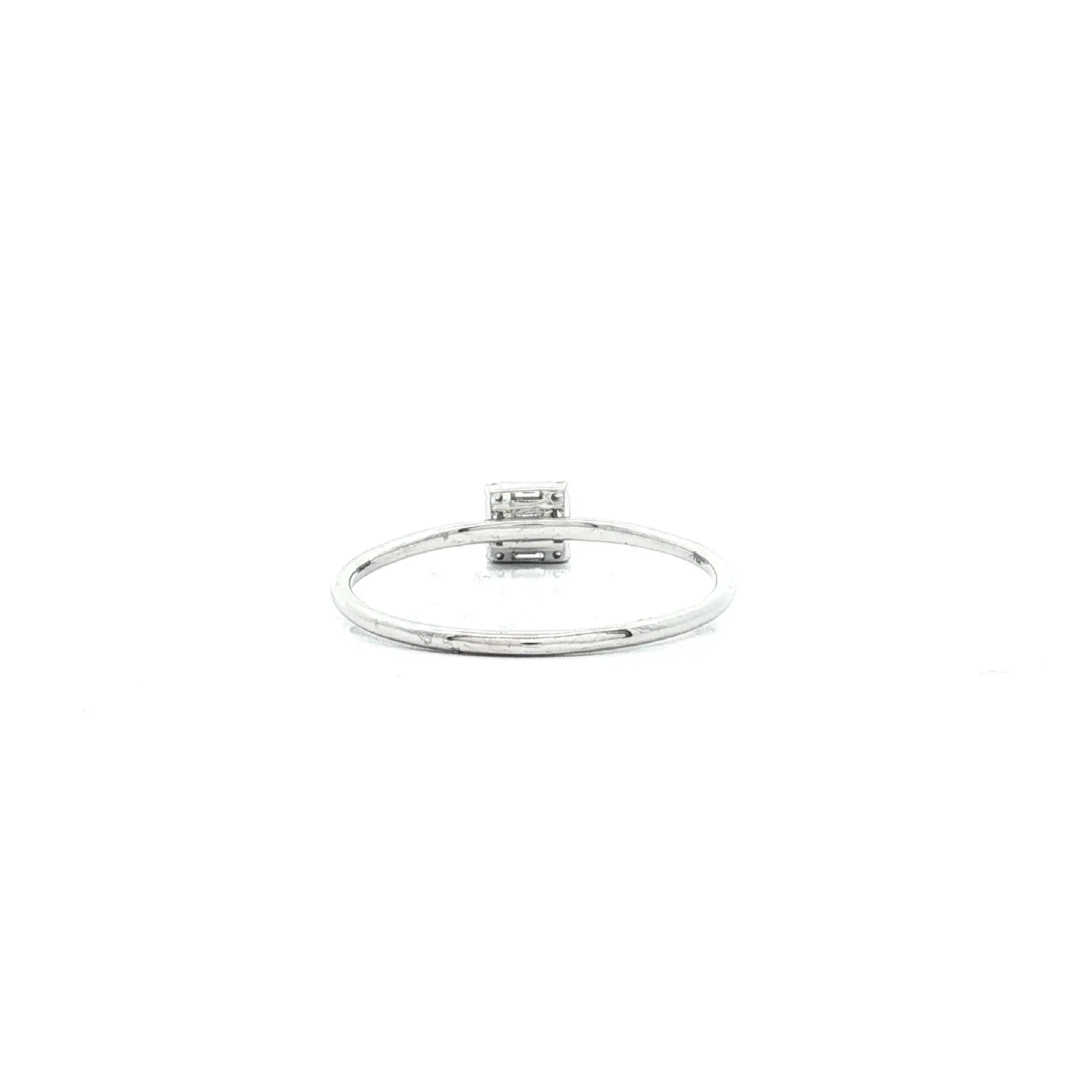 Ring Weißgold mit Brillanten und Diamanten Ring Weißgold mit Brillanten und Diamanten