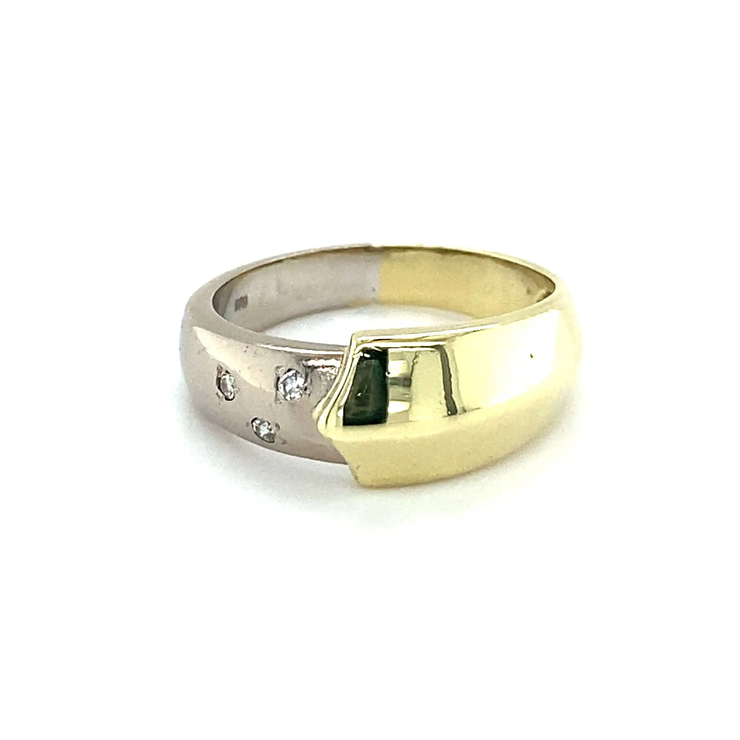 Ring Bicolor mit Brillanten Ring Bicolor mit Brillanten