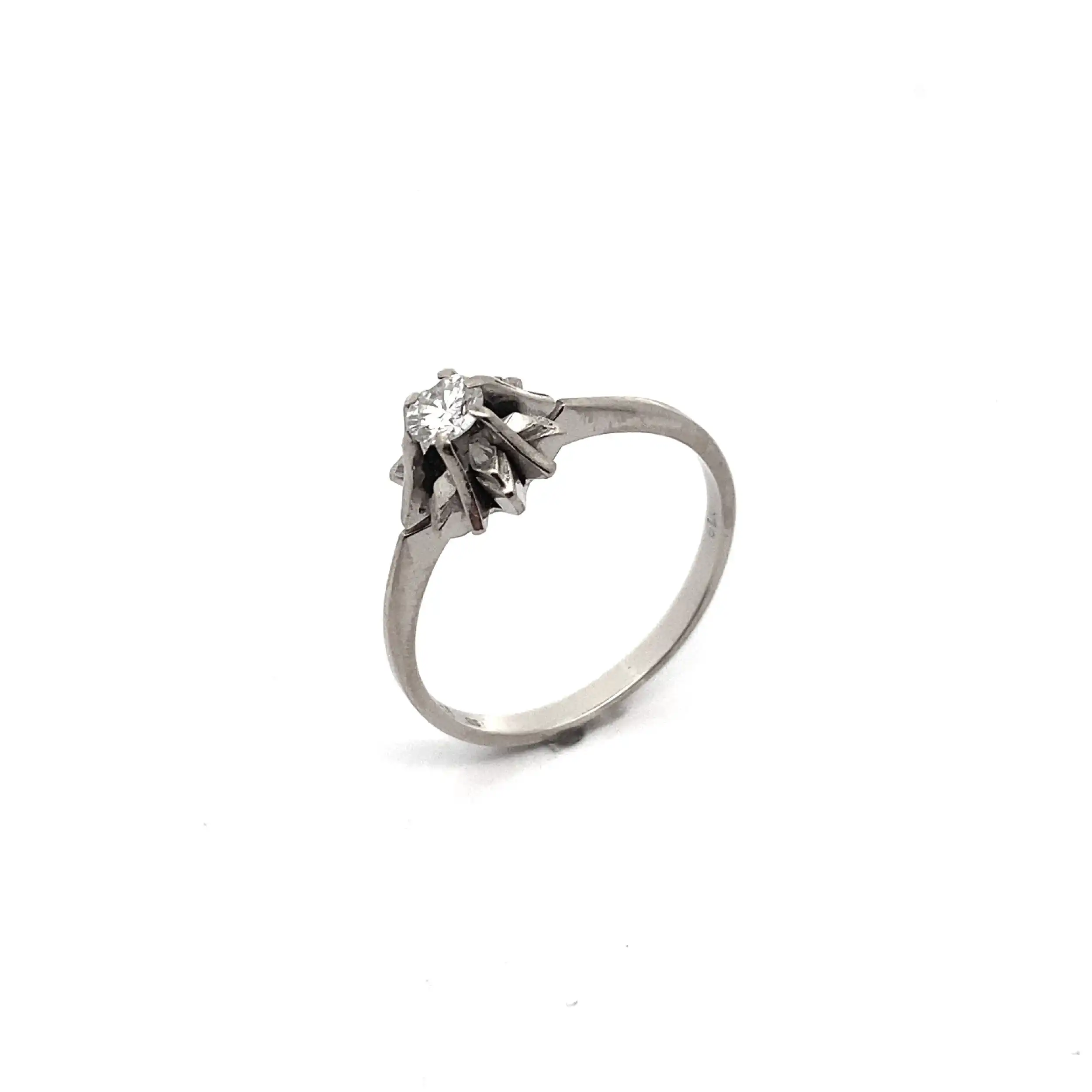Ring Weißgold mit Brillant