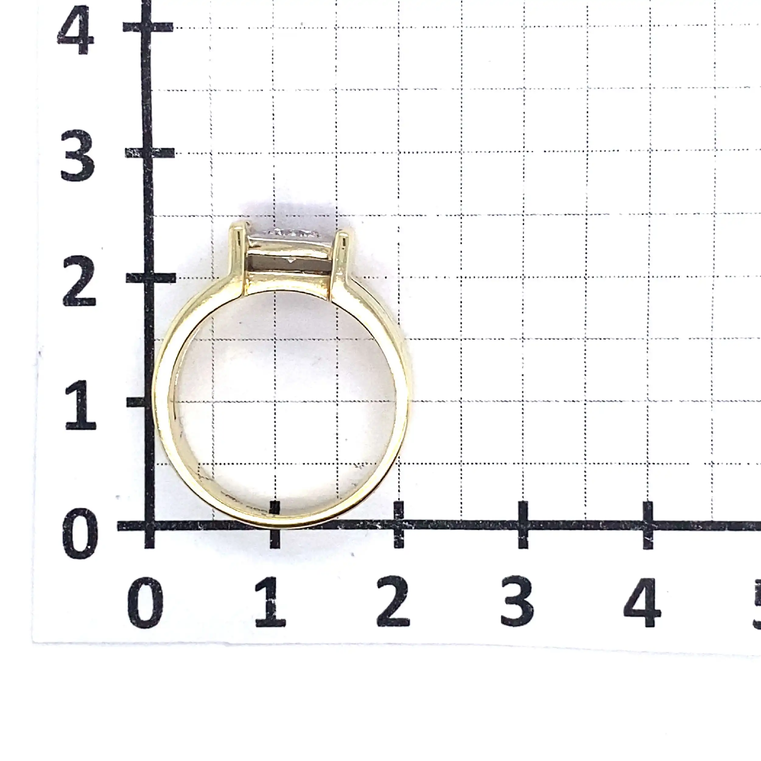 Ring Bicolor mit Brillant Ring Bicolor mit Brillant
