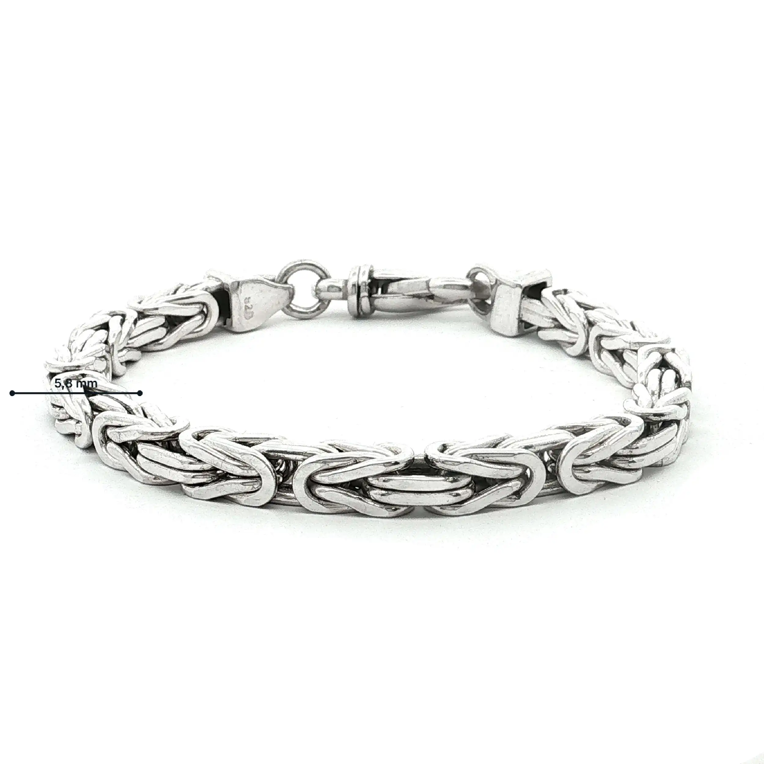 Königskettenarmband Silber