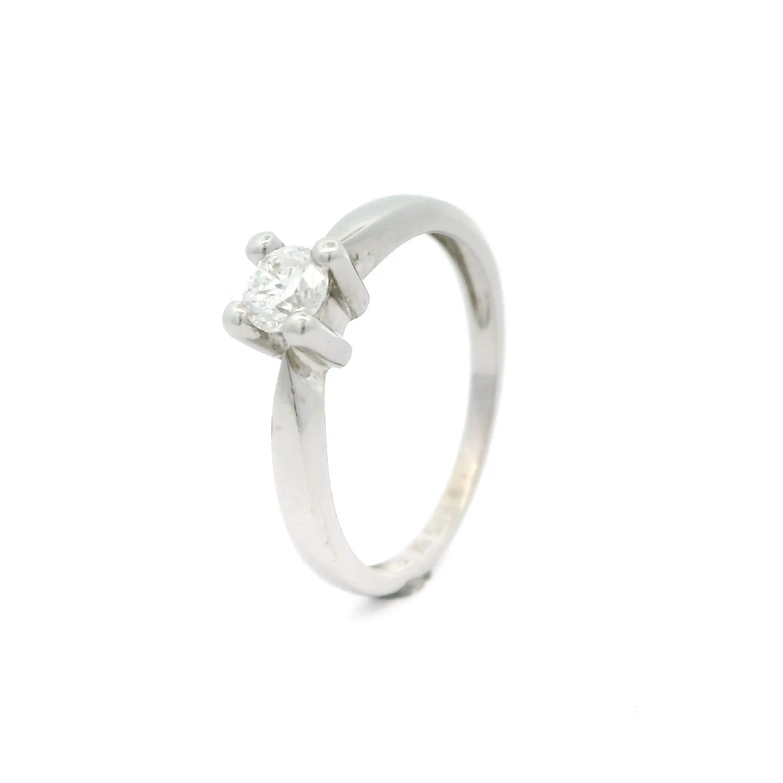 Ring Weißgold mit Brillant