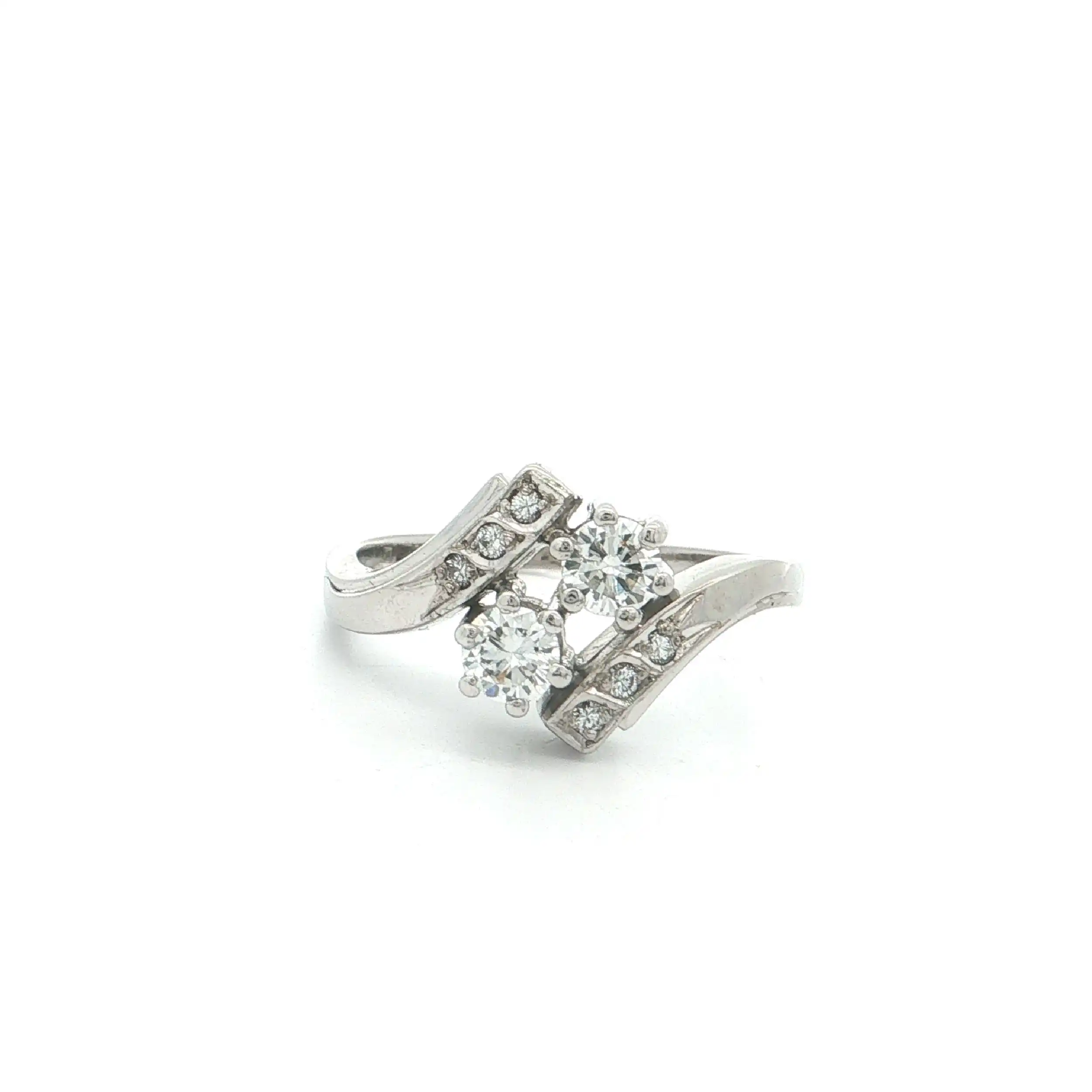 Ring Weißgold mit Brillanten