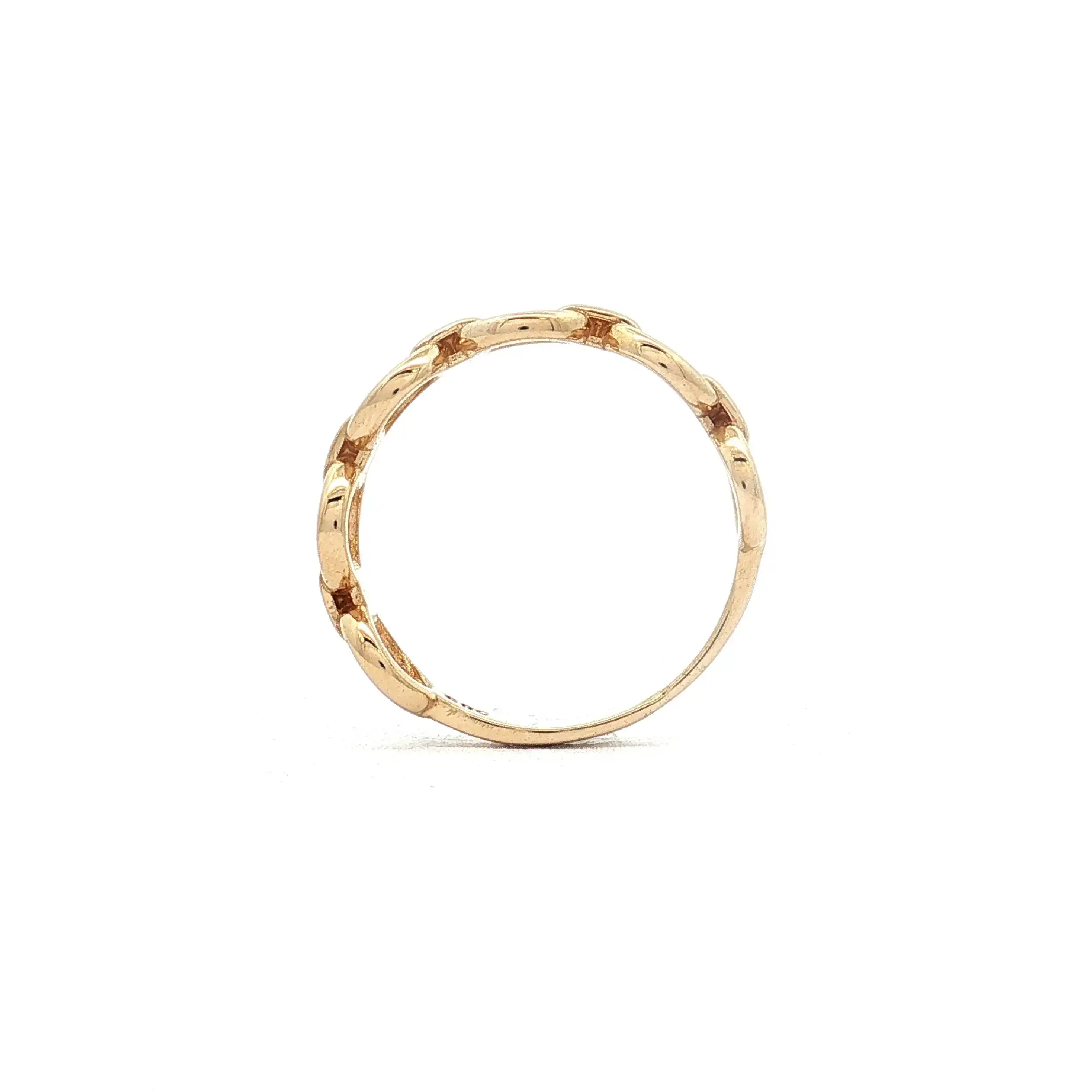 Kettenring Gelbgold Kettenring Gelbgold