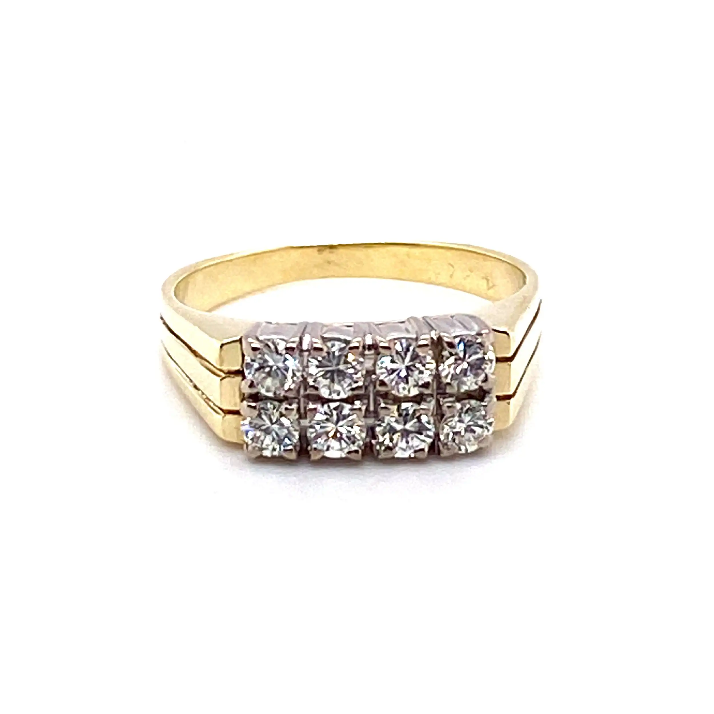Ring mit 8 Brillanten Ring mit 8 Brillanten