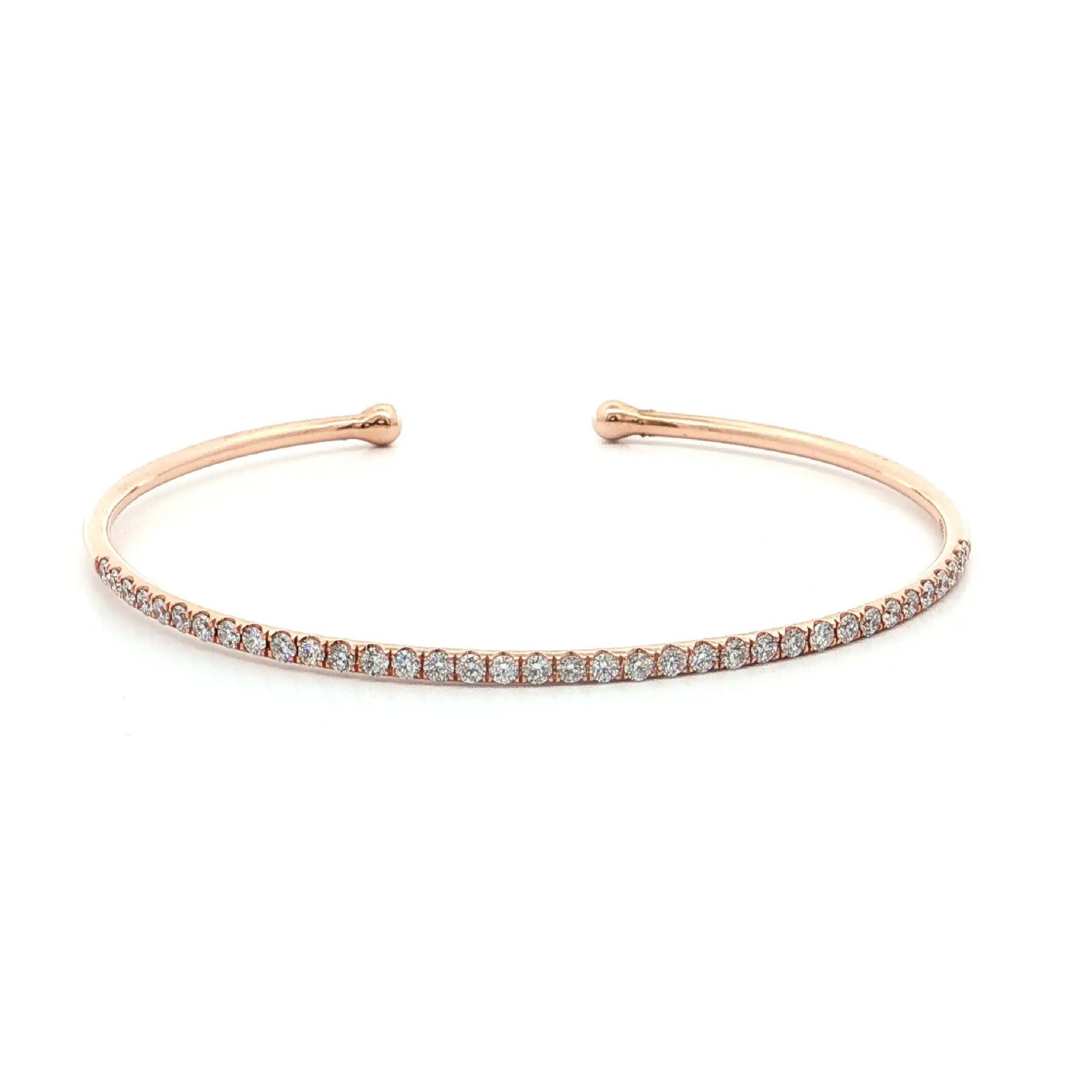 Armreif Roségold mit Brillanten Armreif Roségold mit Brillanten