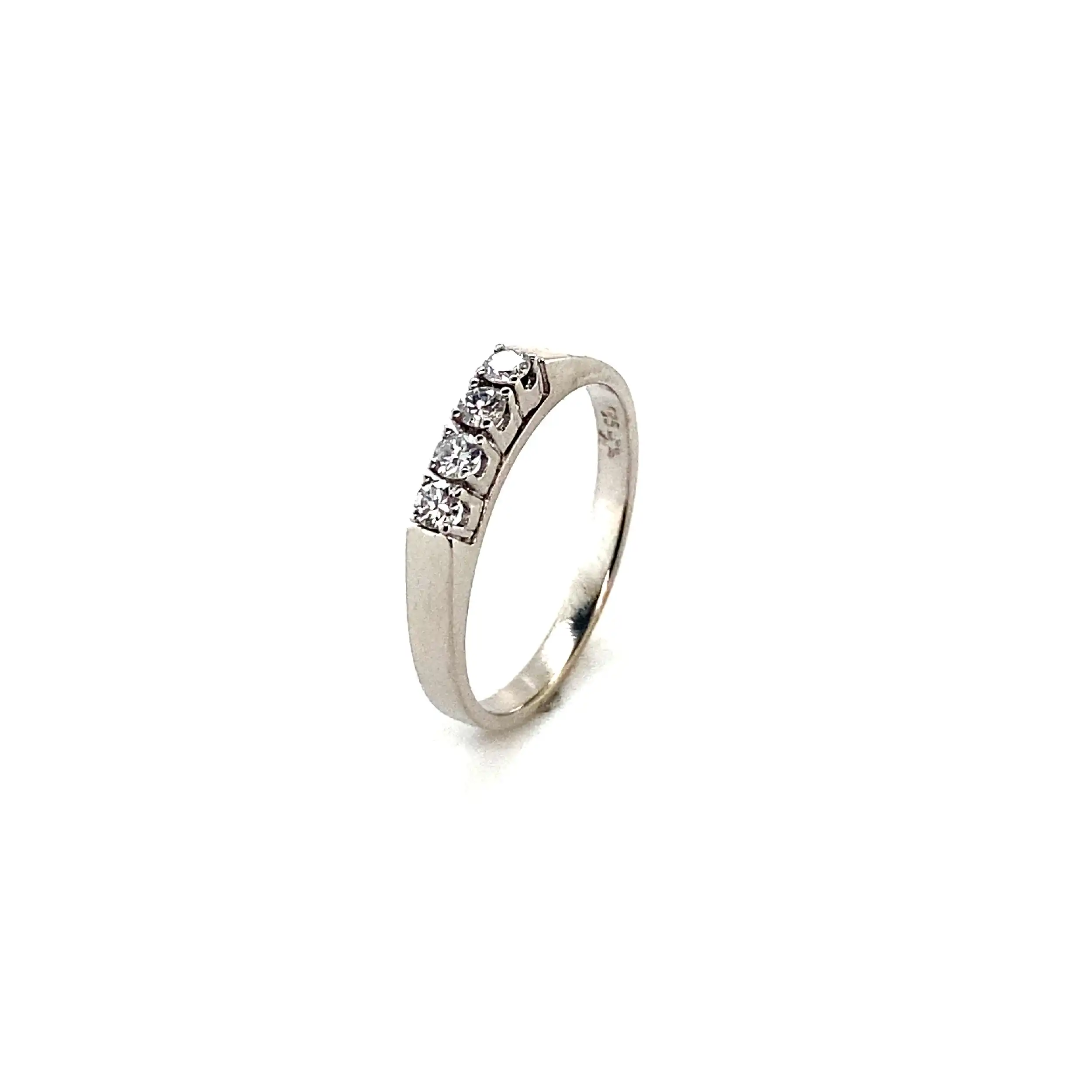 Ring Weißgold mit Brillanten