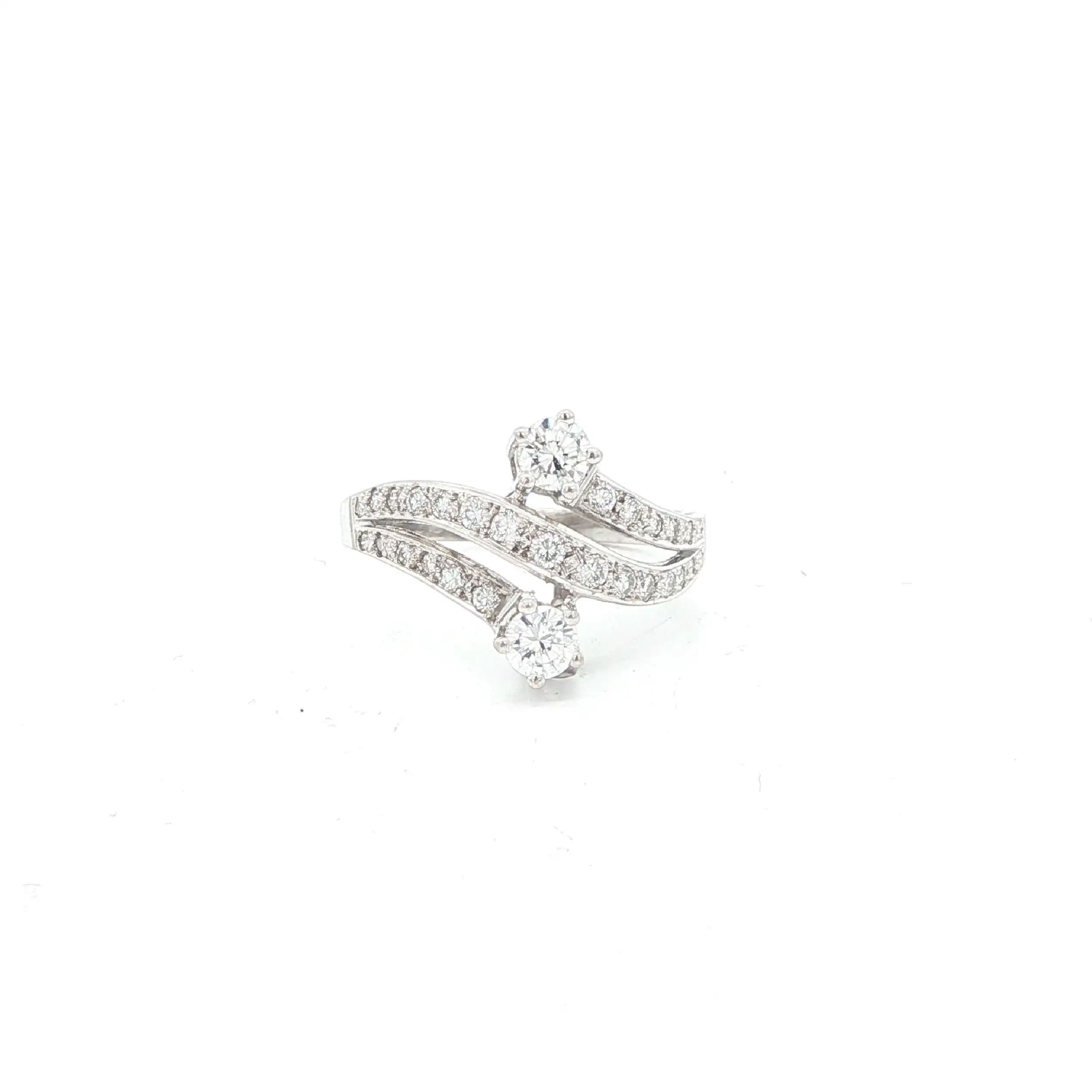 Ring Weißgold mit Brillanten