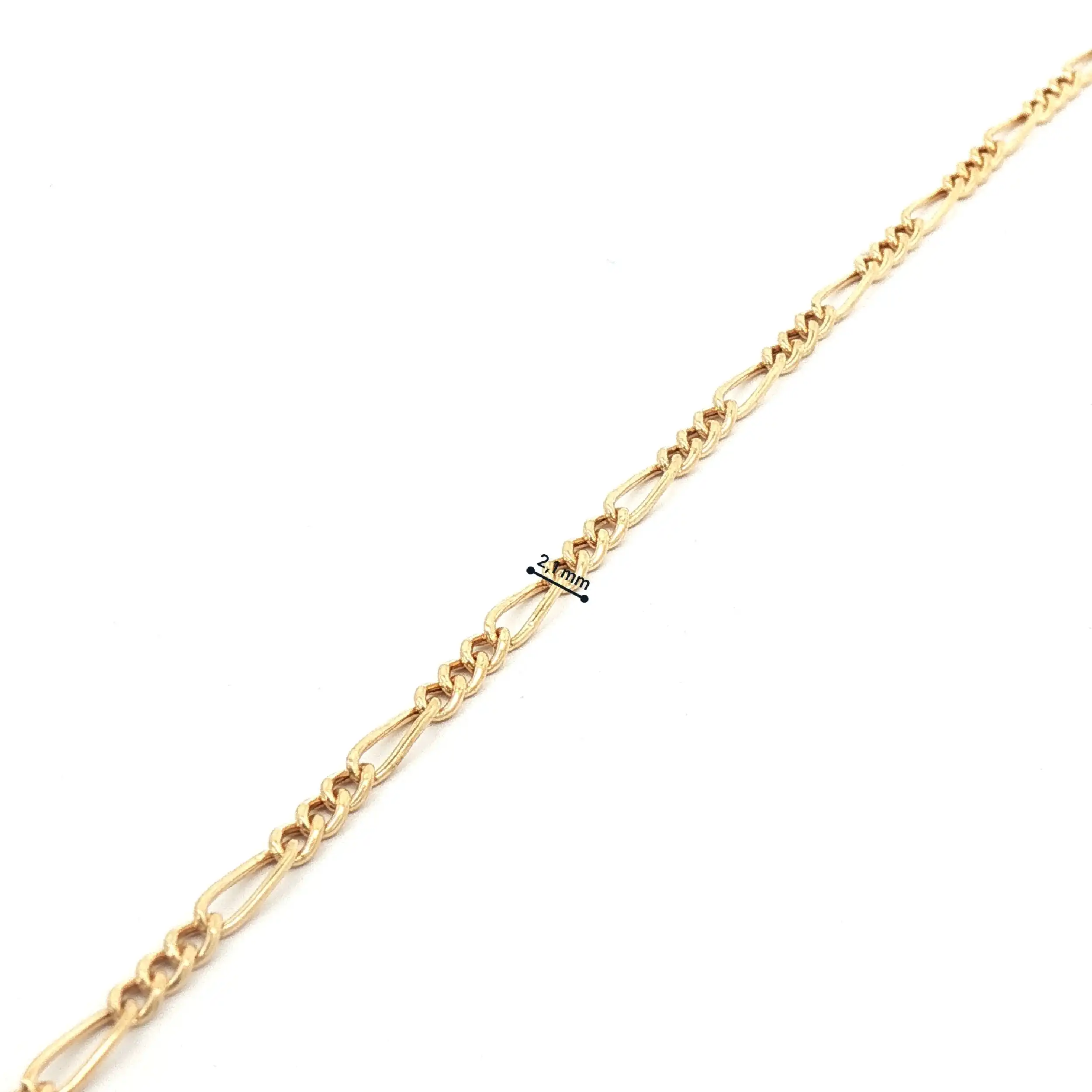 Figaroarmband Gelbgold