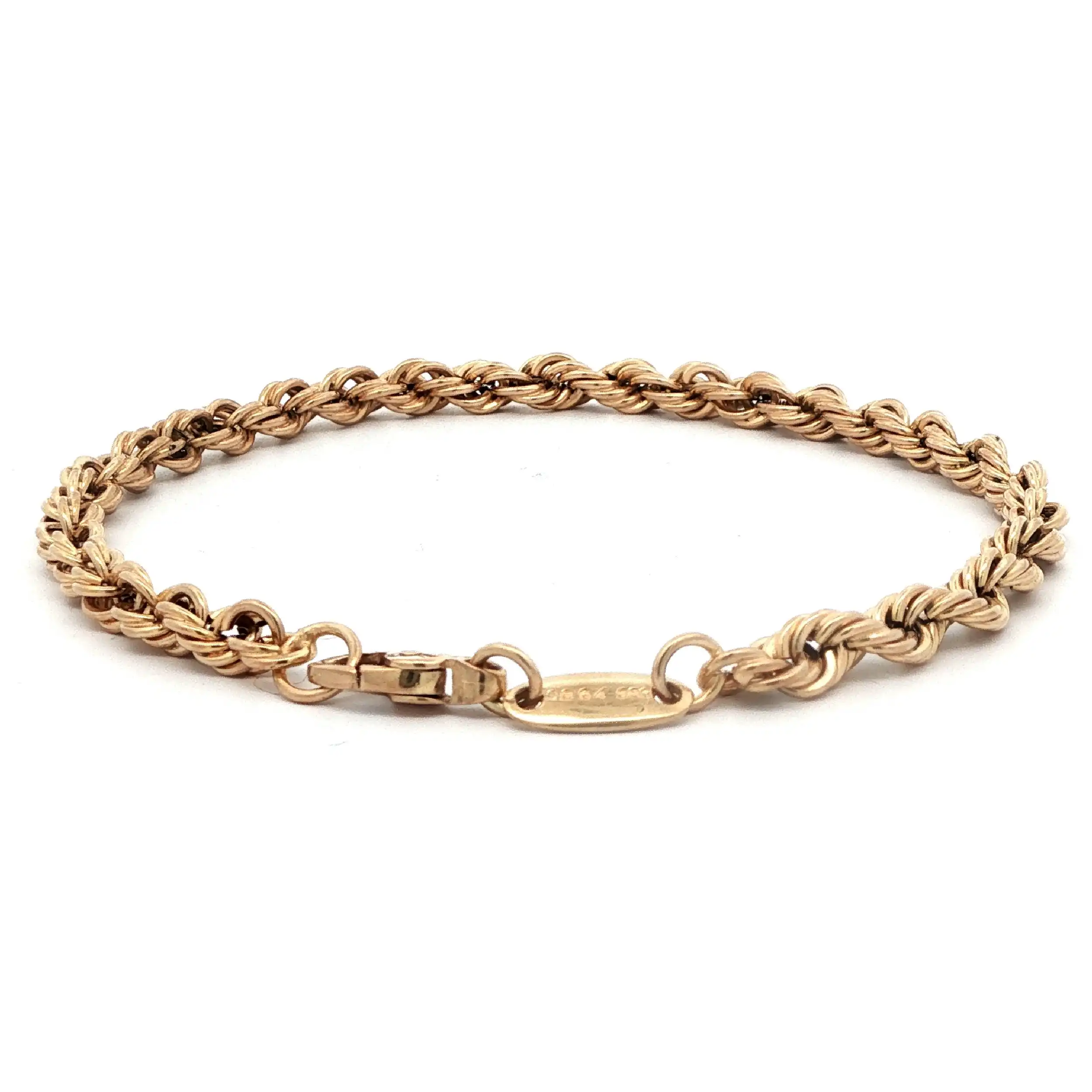 Kordelarmband Gelbgold Kordelarmband Gelbgold
