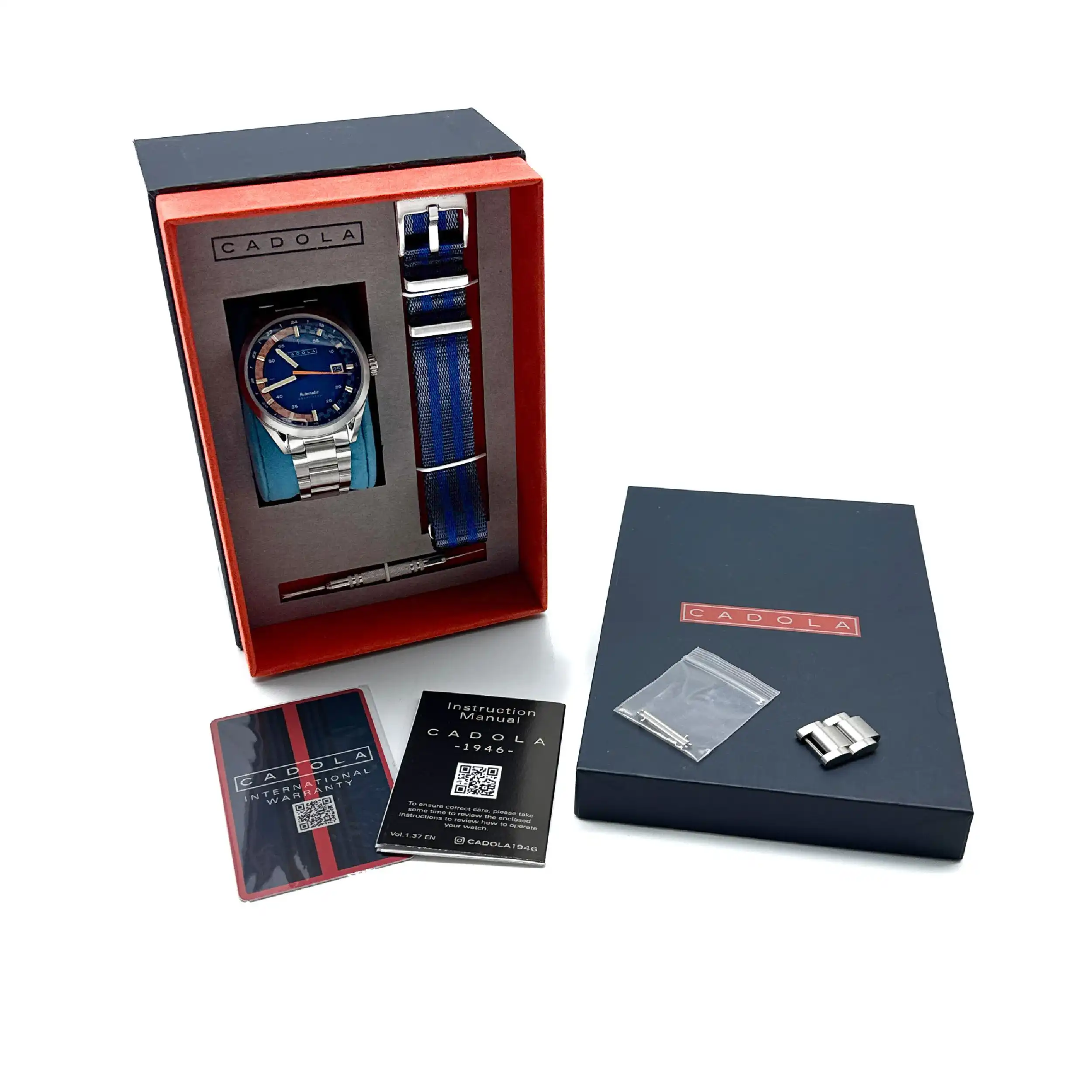 Herrenuhr Cadola Paddock 43mm Automatik CD-1037