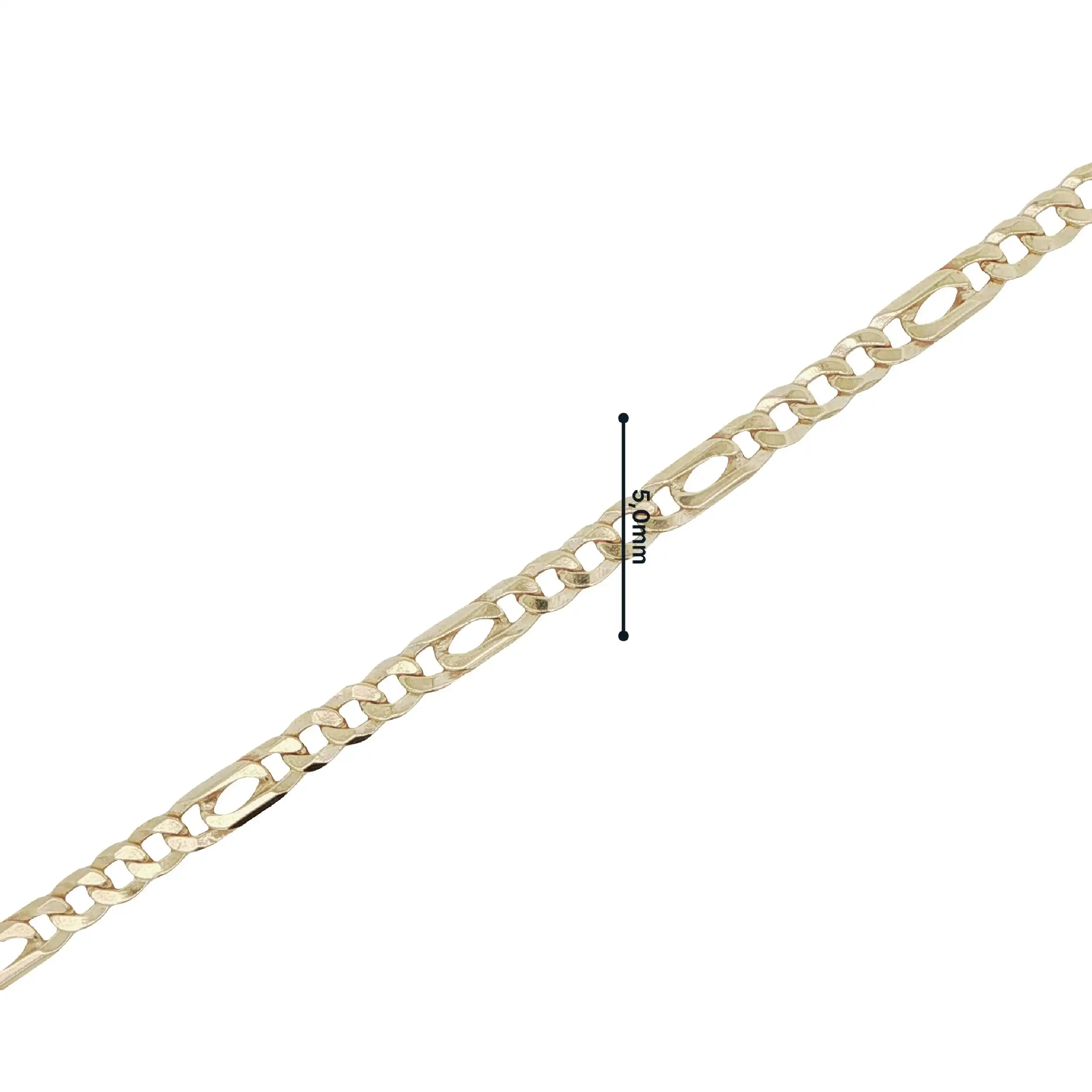 Panzerarmband Gelbgold