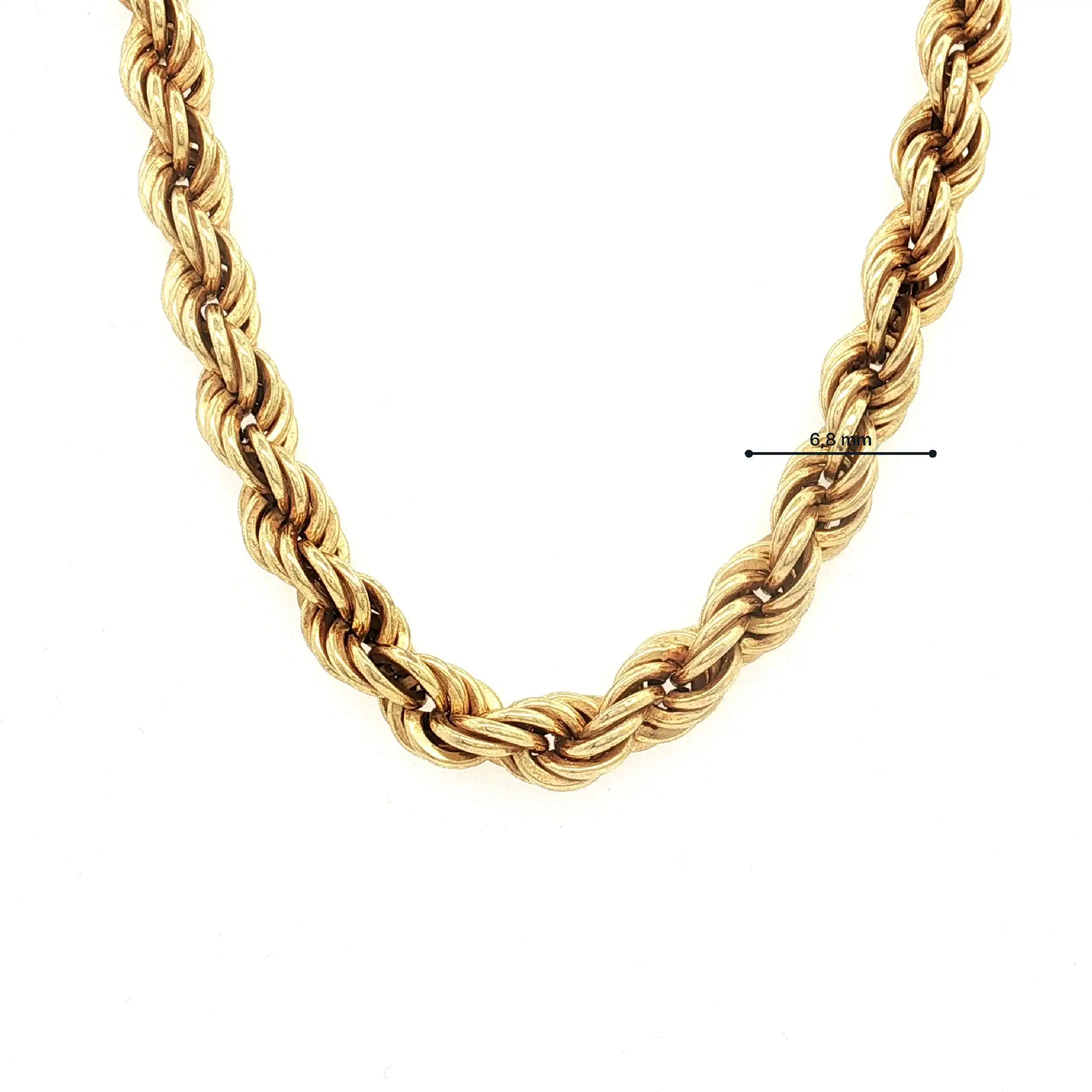 Kette Gelbgold gedreht Kette Gelbgold gedreht
