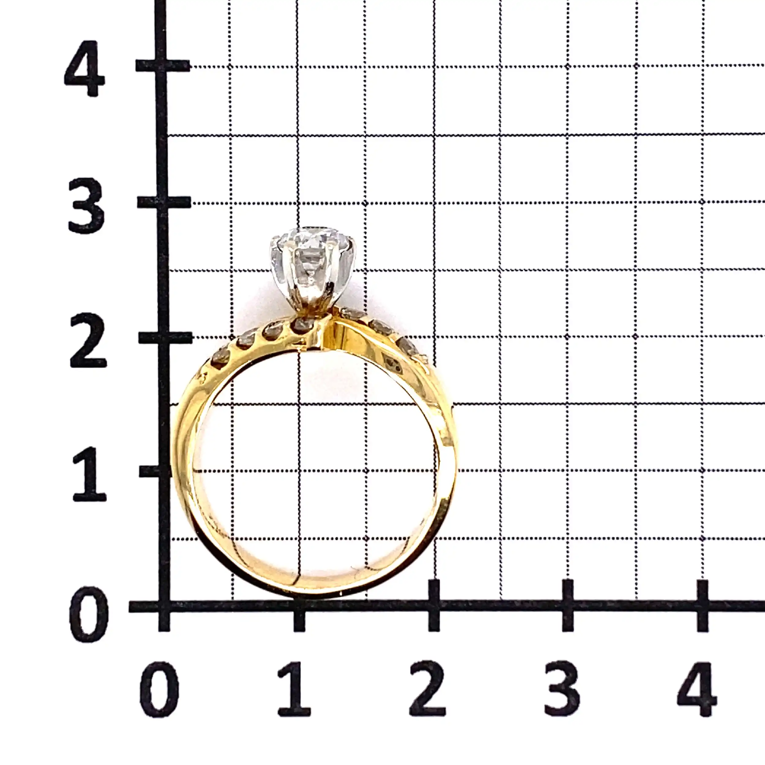 Ring Bicolor mit Brillanten Ring Bicolor mit Brillanten