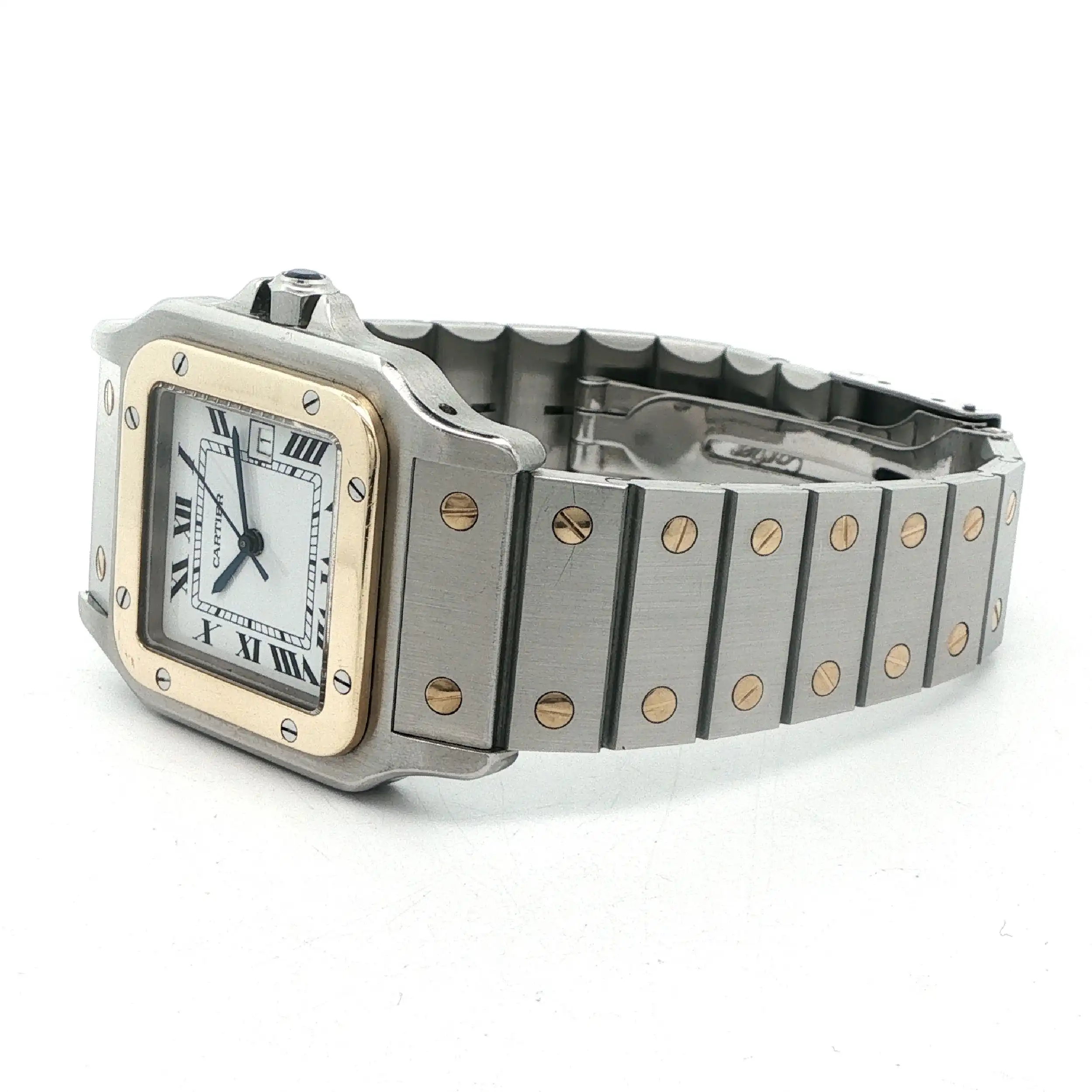 Herrenuhr Cartier Santos Carree