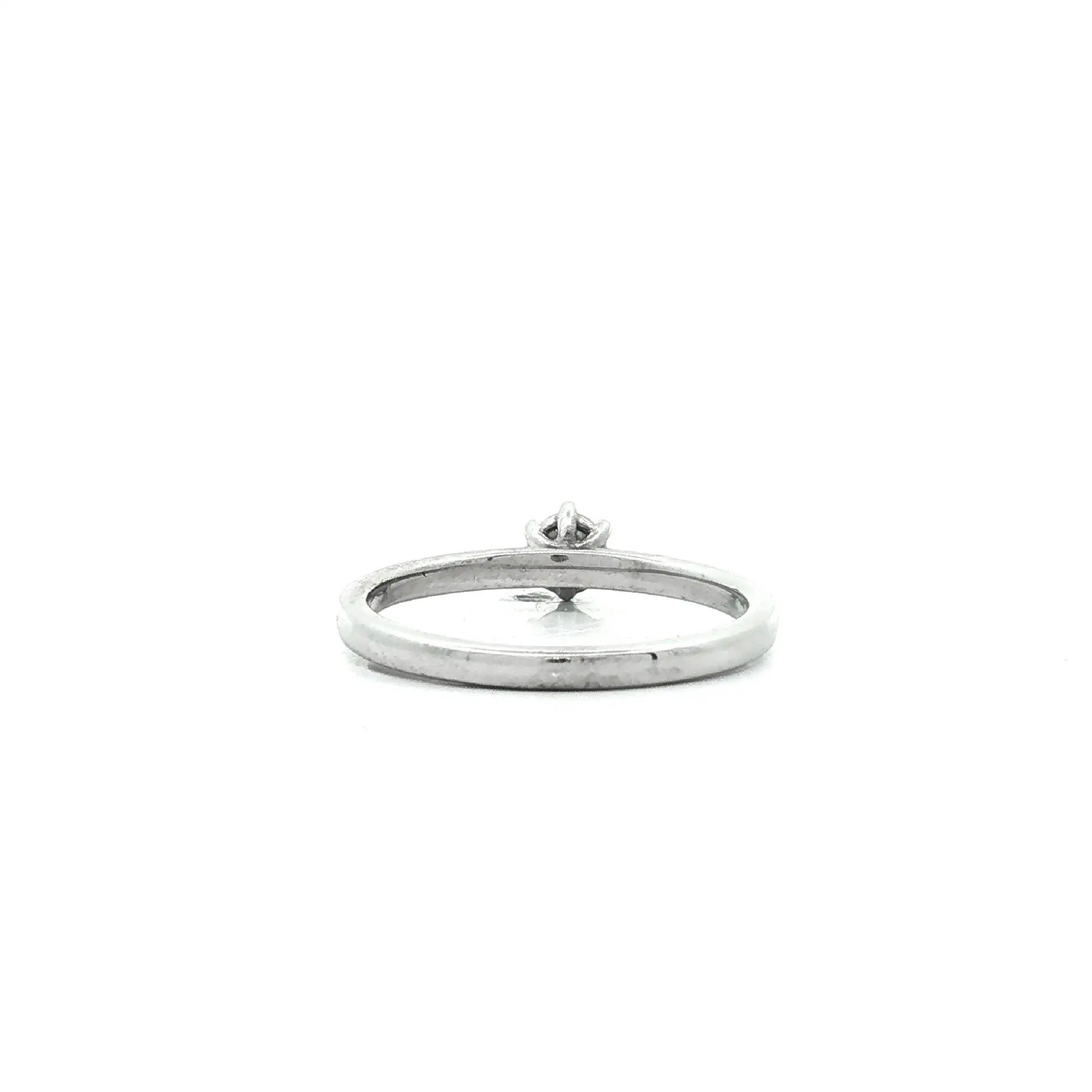 Ring Weißgold mit Brillant Solitär Ring Weißgold mit Brillant Solitär