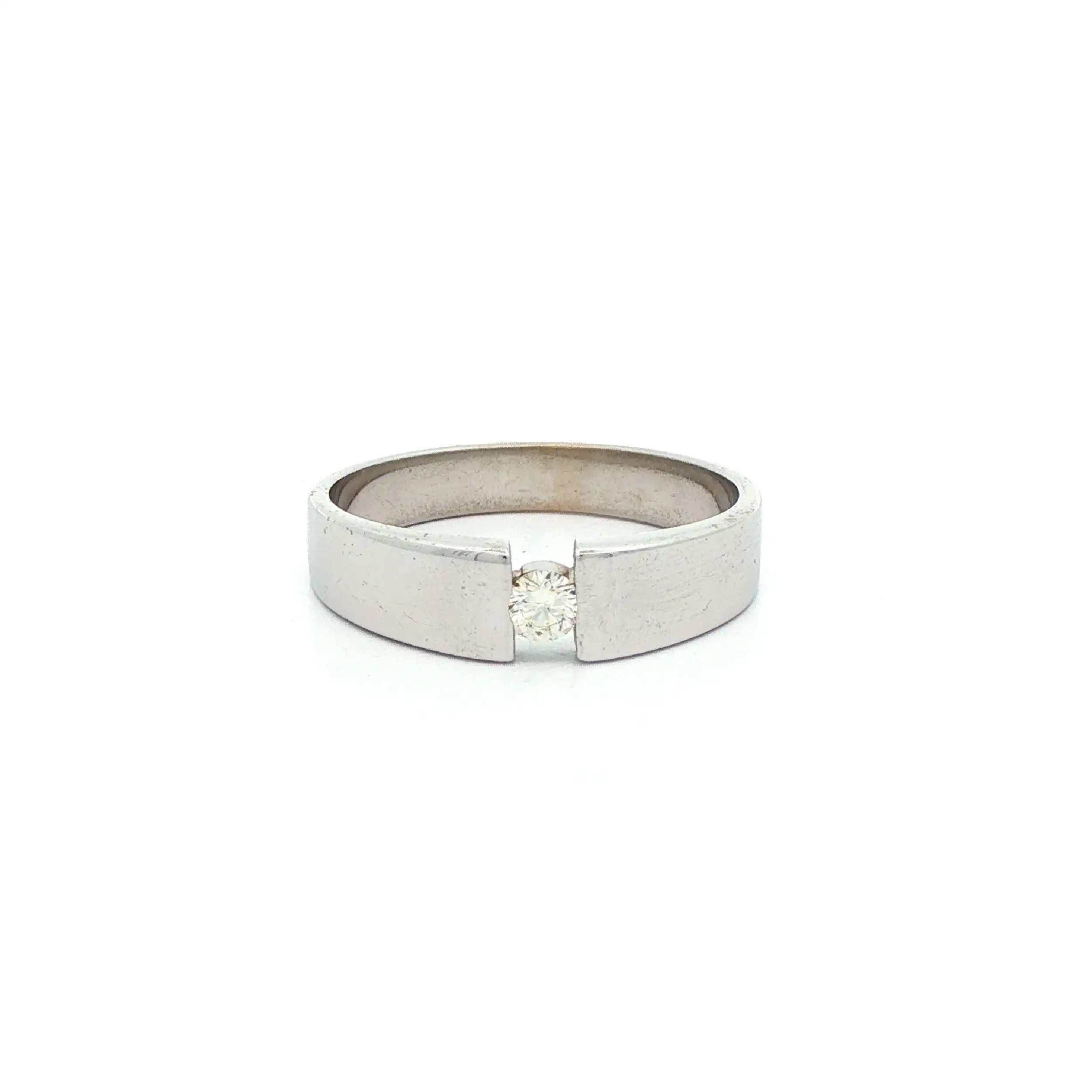 Ring Weißgold mit Brillant