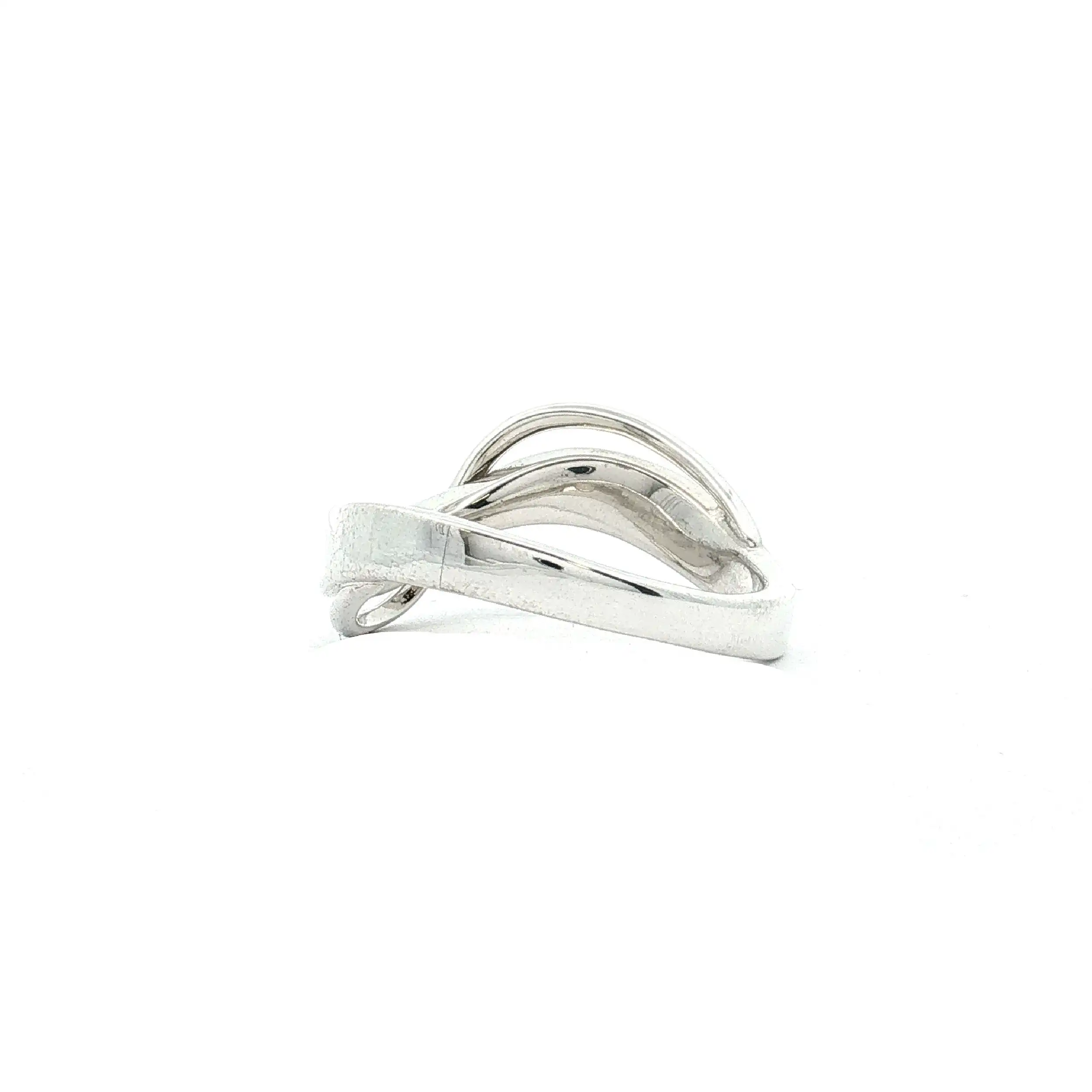 Ring Silber Fossil