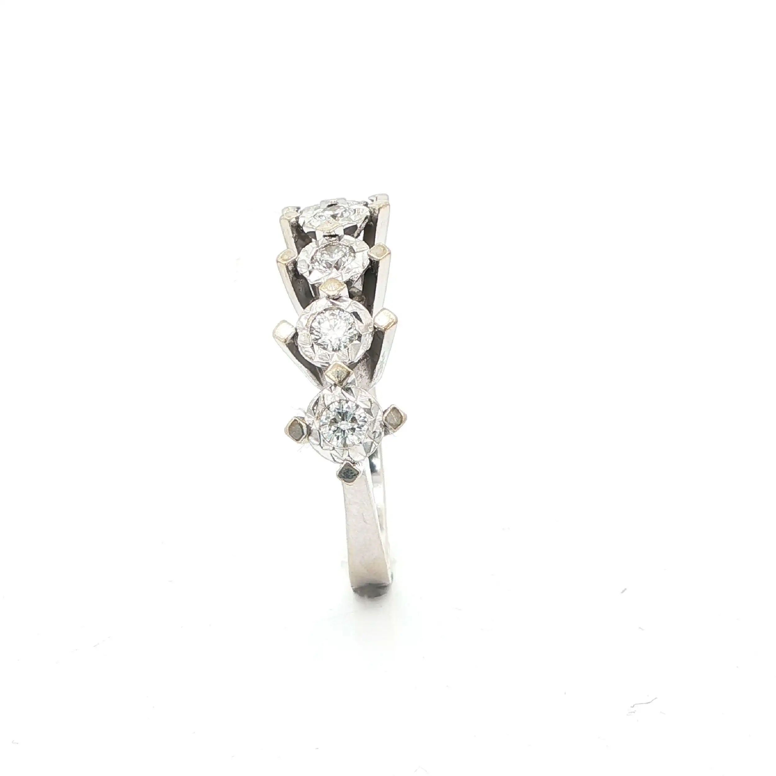 Ring Weißgold mit Brillanten