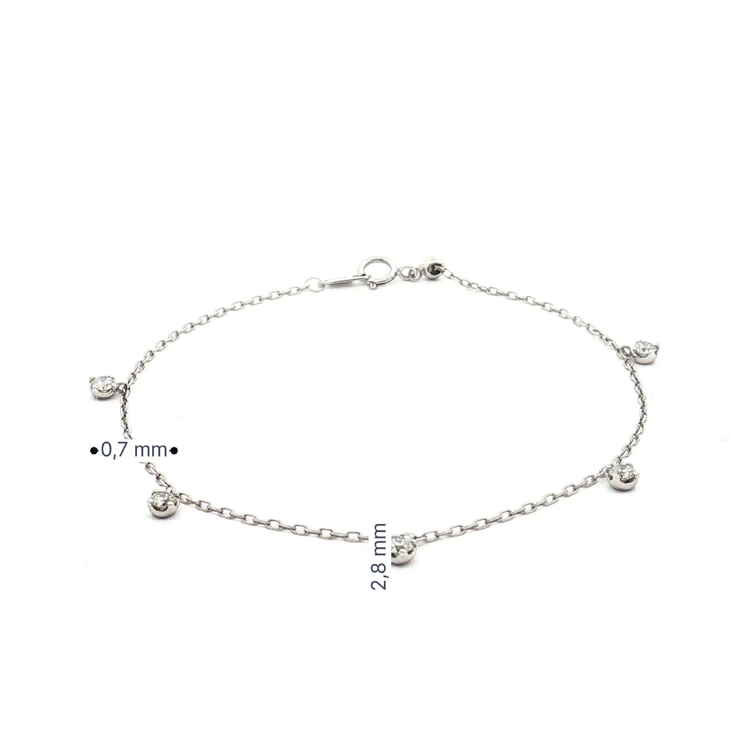 Armband Weißgold mit Brillanten Armband Weißgold mit Brillanten