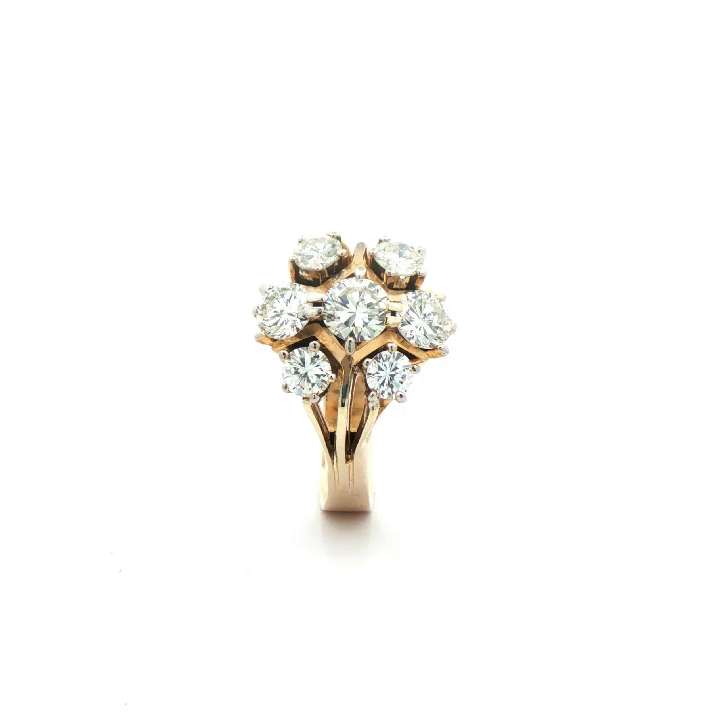 Ring Gelbgold mit Brillanten Ring Gelbgold mit Brillanten