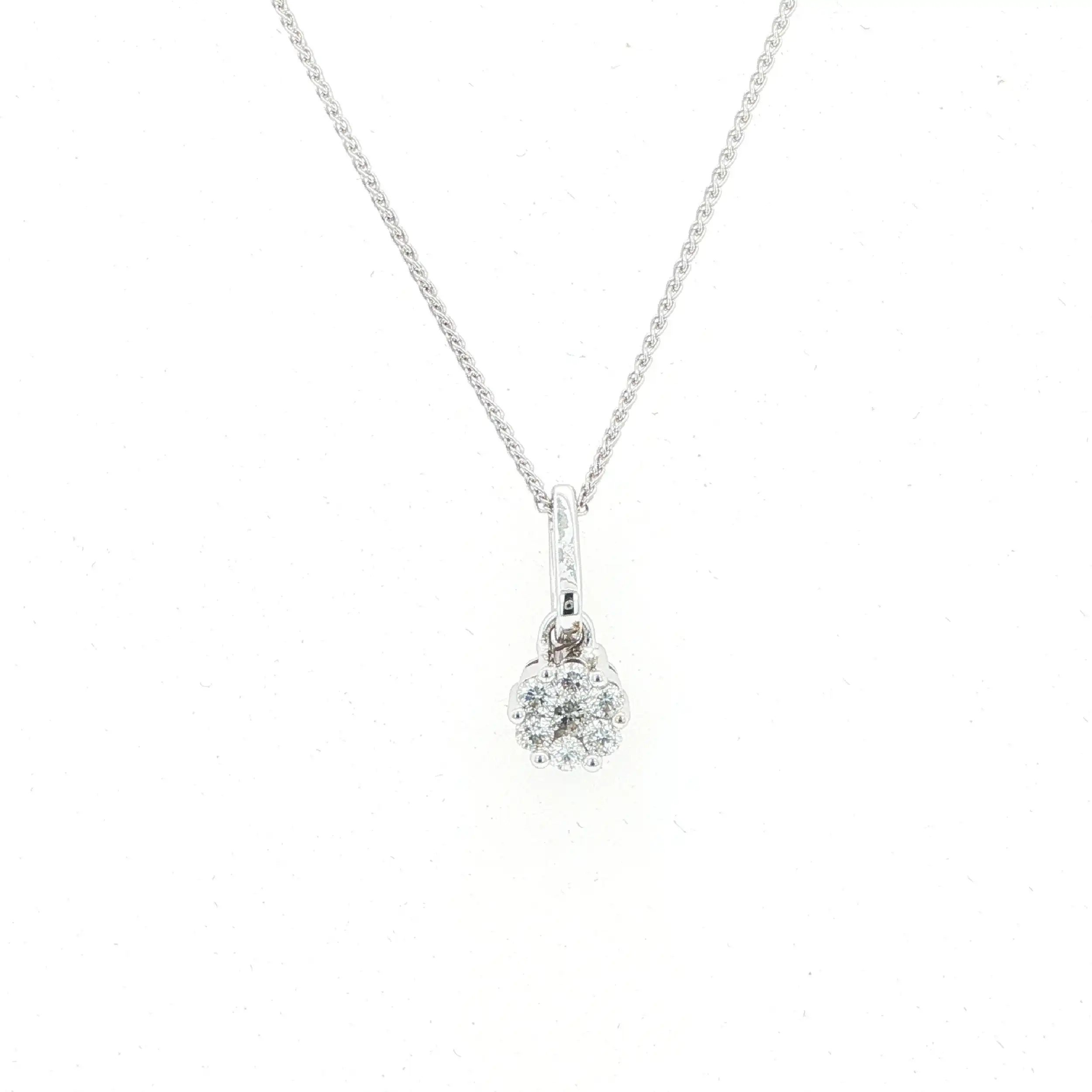 Collier Weißgold mit Brillanten Collier Weißgold mit Brillanten